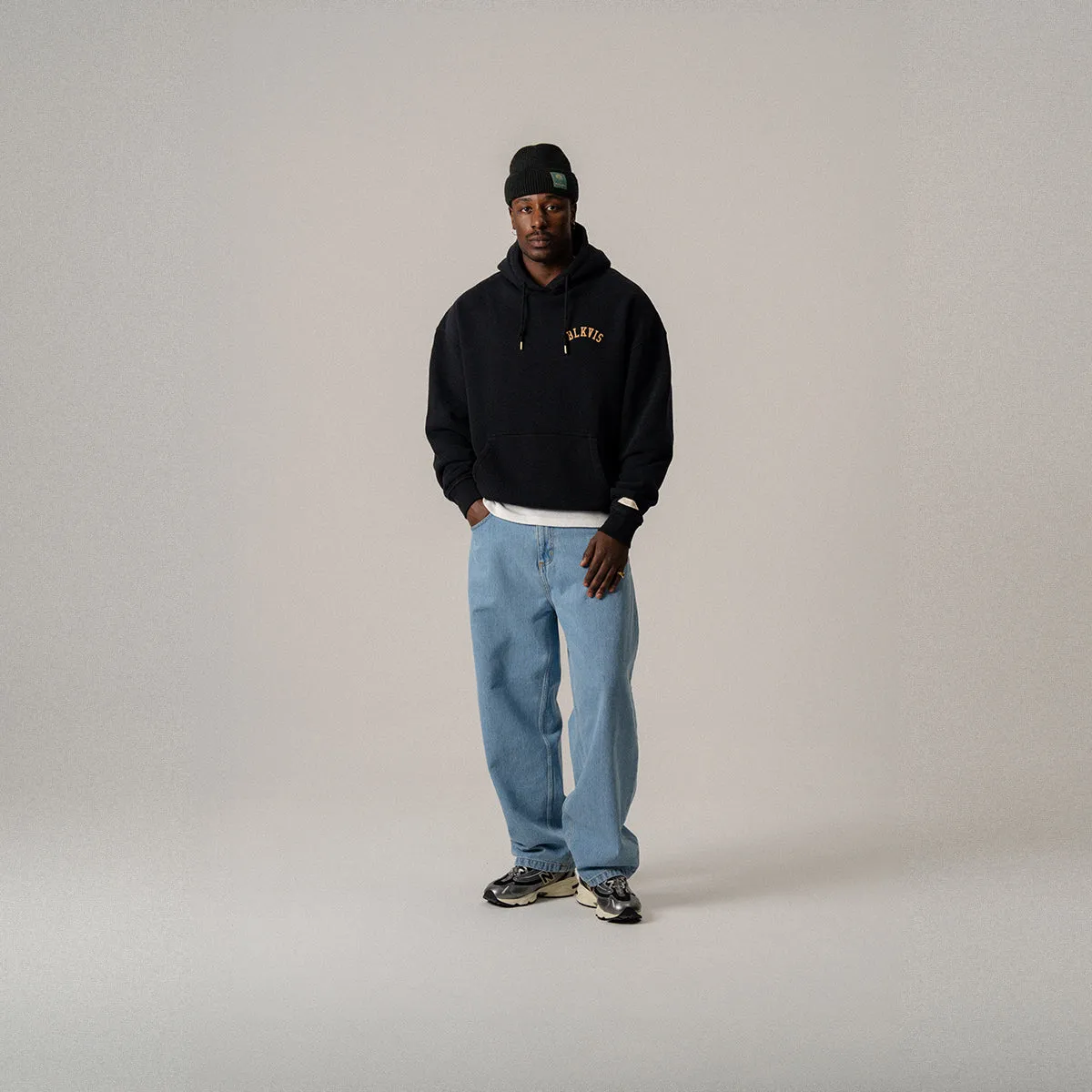 BLKVIS LOGO HOODIE - BLACK sold by BLKVIS product image thumbnail 3