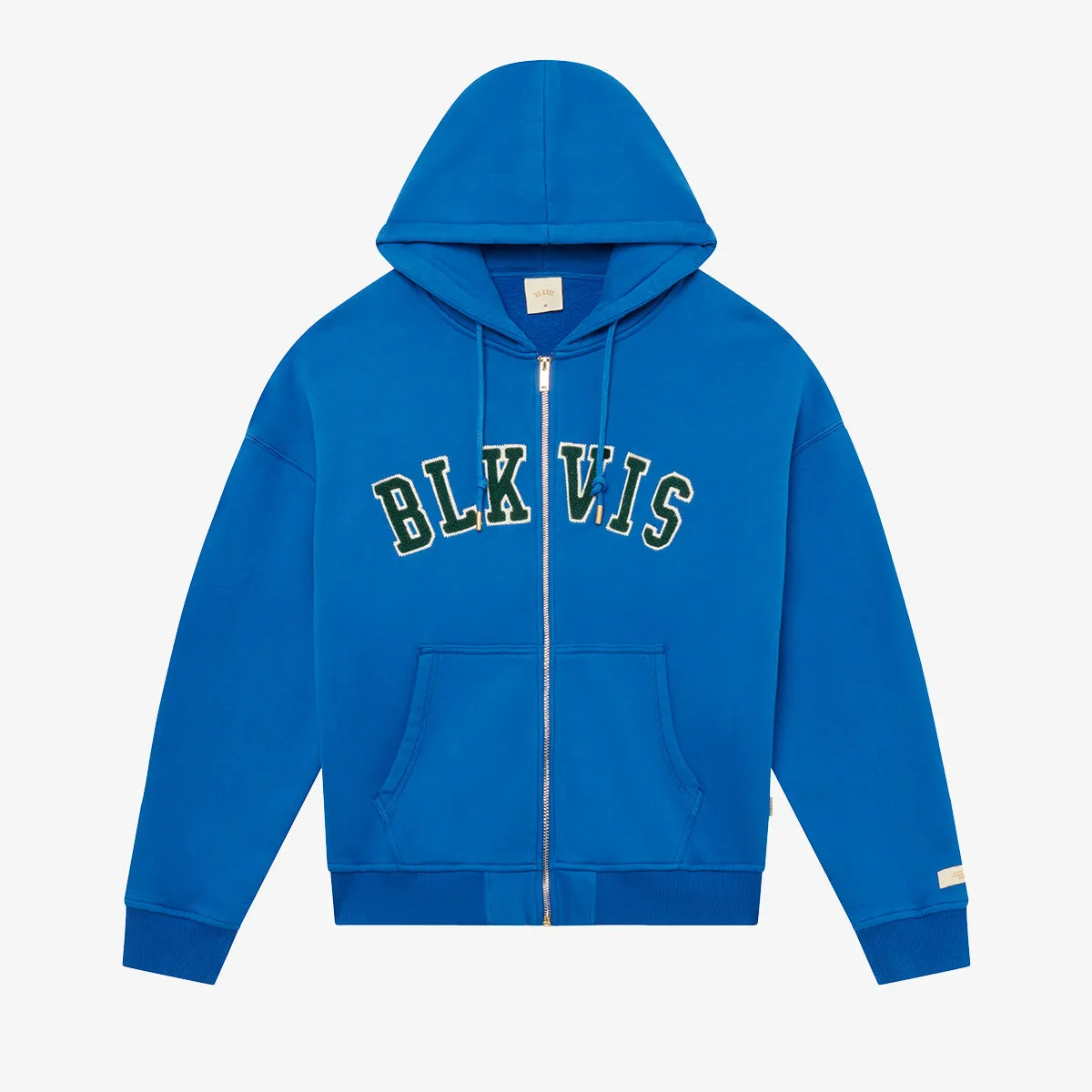 BLKVIS LOGO ZIP HOODIE - BLUE LOILITE sold by BLKVIS