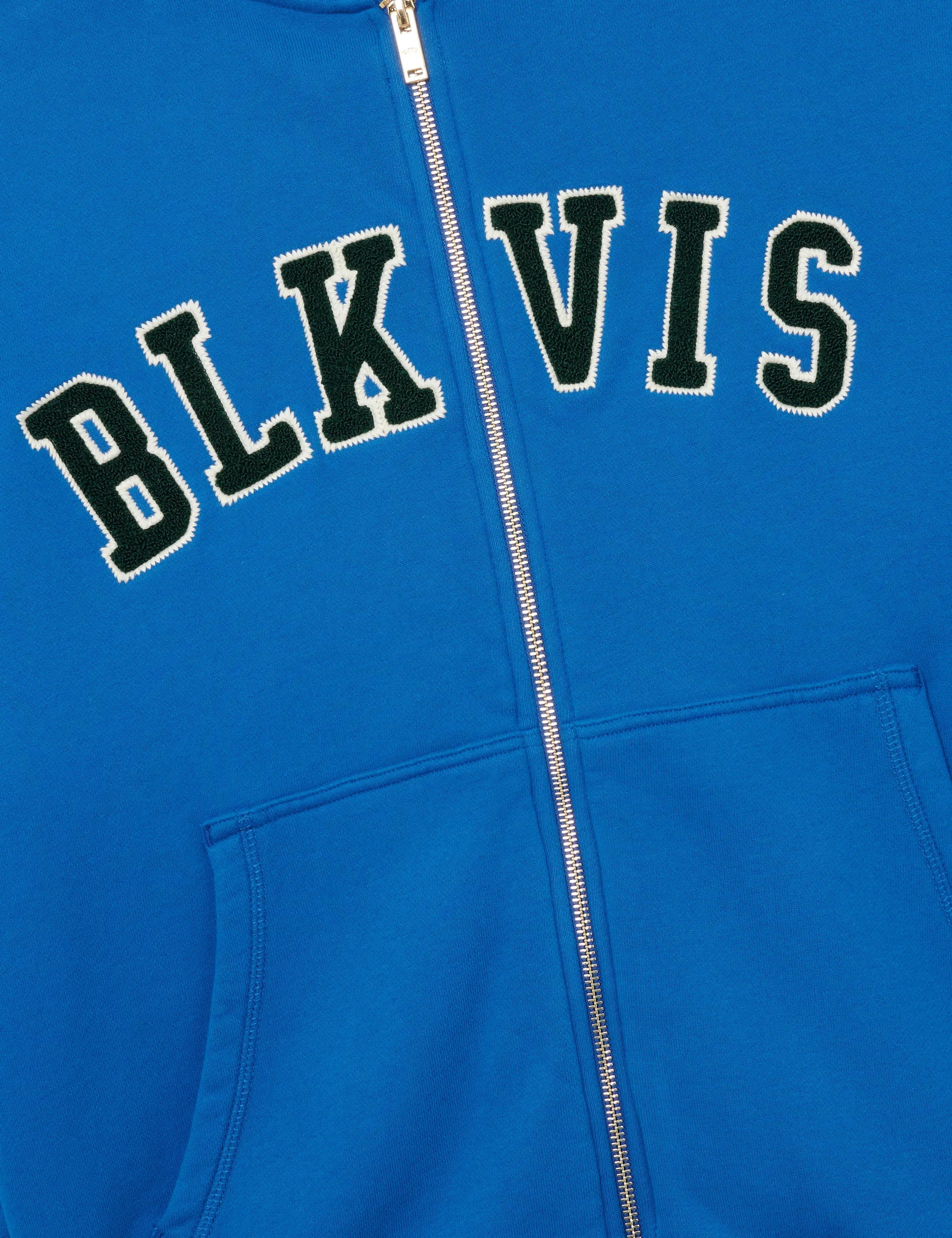 BLKVIS LOGO ZIP HOODIE - BLUE LOILITE sold by BLKVIS product image thumbnail 5