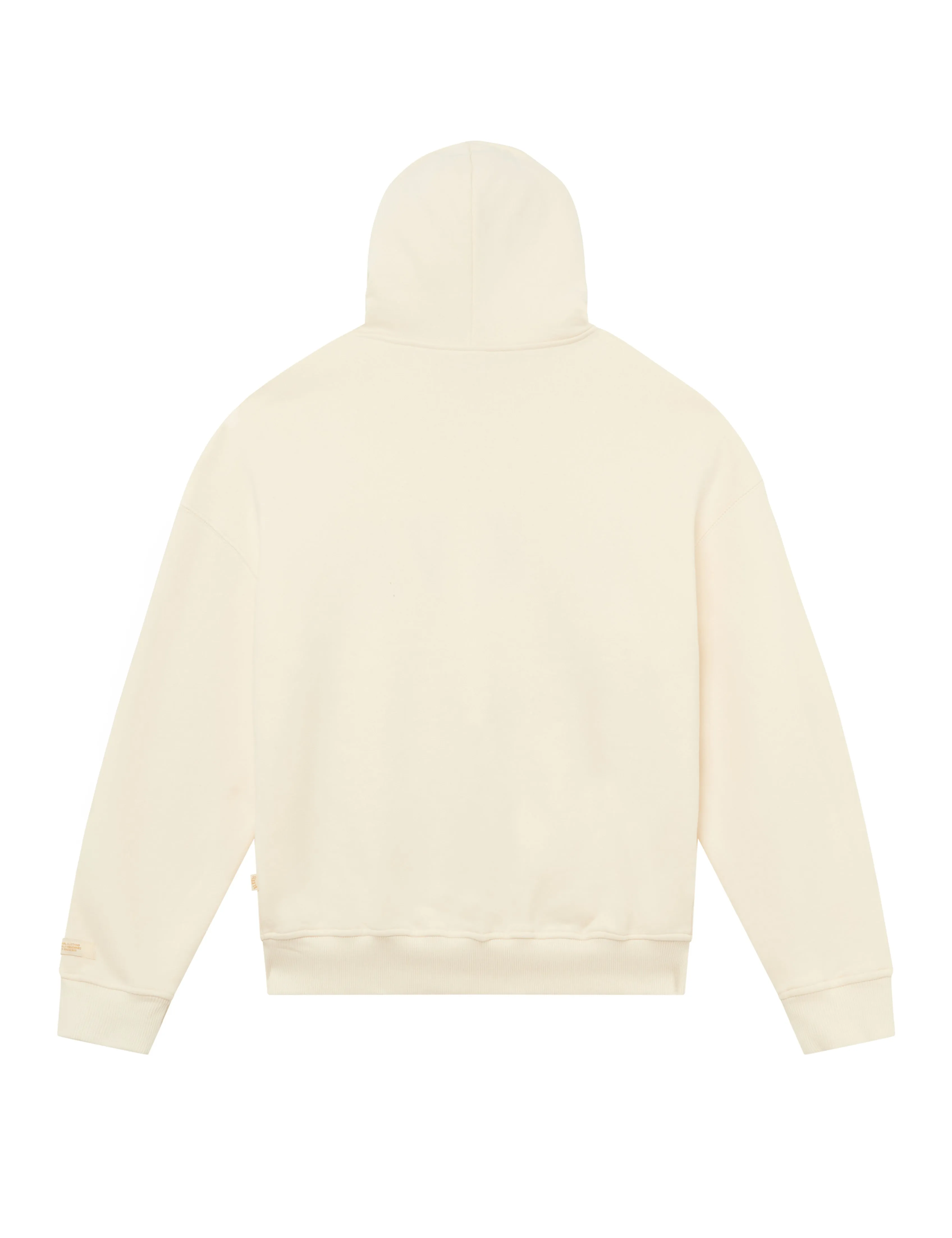 BLKVIS BIG SCRIPT ZIP HOODIE - ANTIQUE WHITE sold by BLKVIS product image thumbnail 5