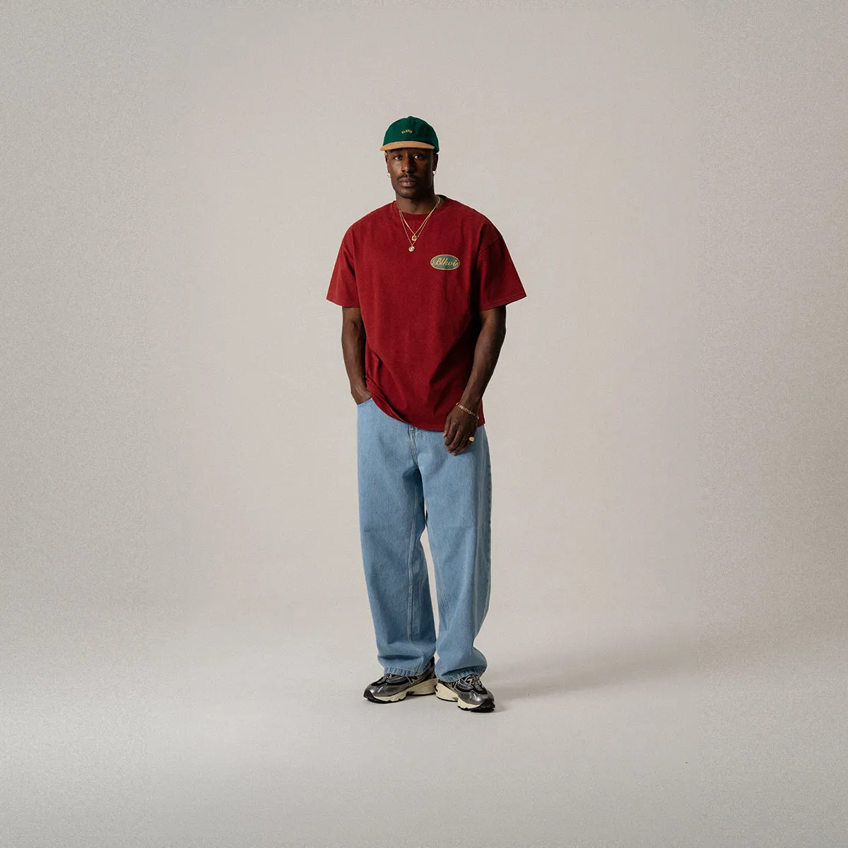 BLKVIS SCRIPT TEE - MERLOT sold by BLKVIS product image thumbnail 3