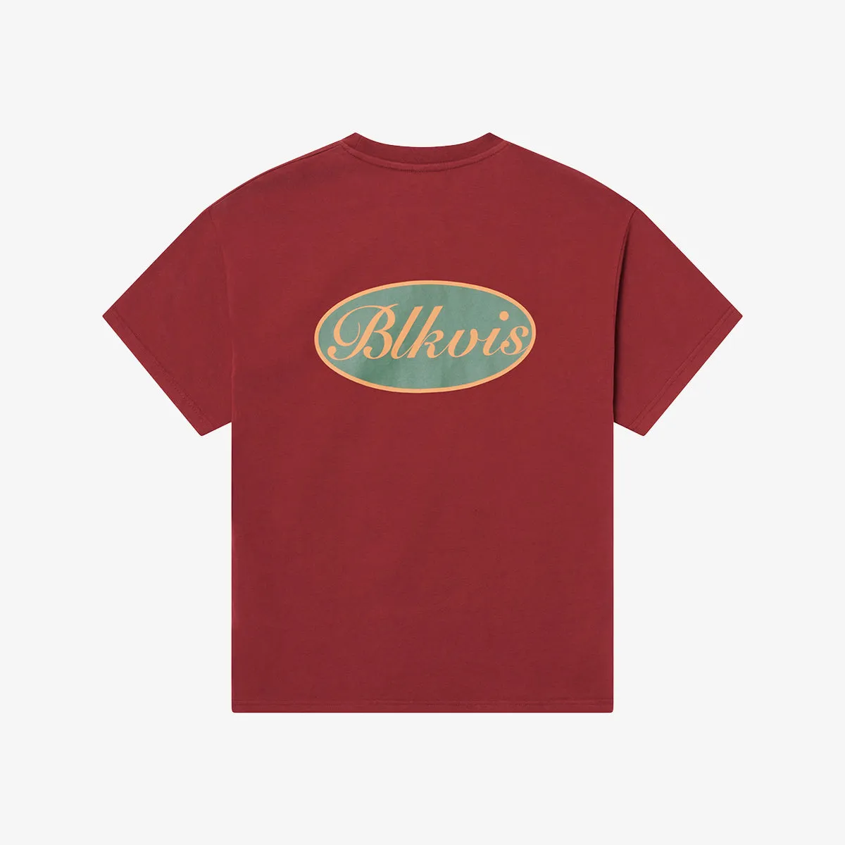 BLKVIS SCRIPT TEE - MERLOT sold by BLKVIS product image thumbnail 4