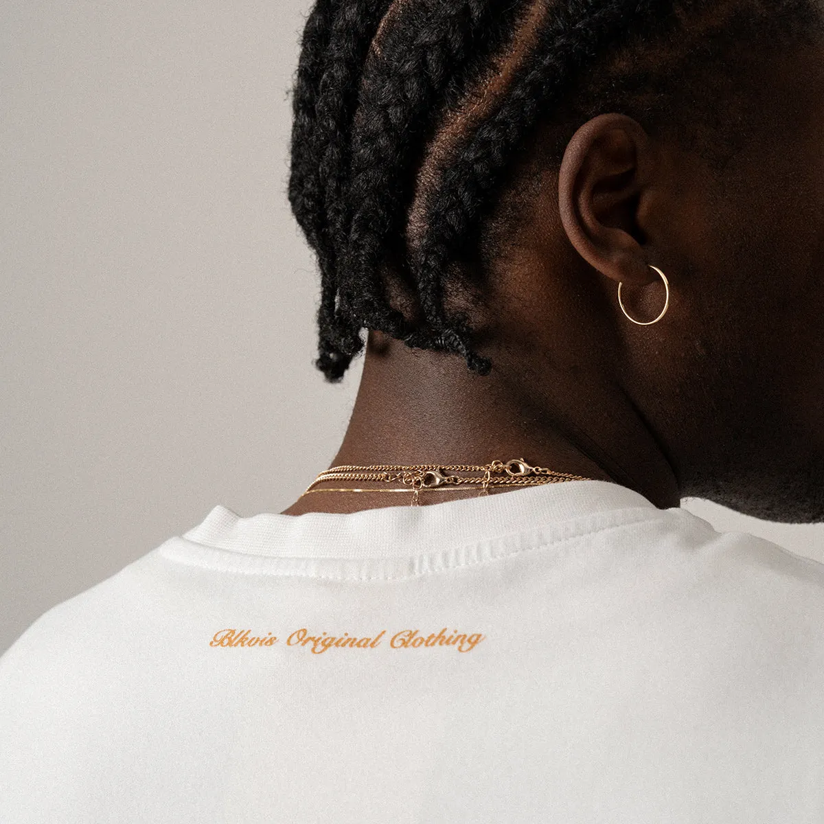 BLKVIS DAYDATE TEE - WHITE sold by BLKVIS product image thumbnail 5