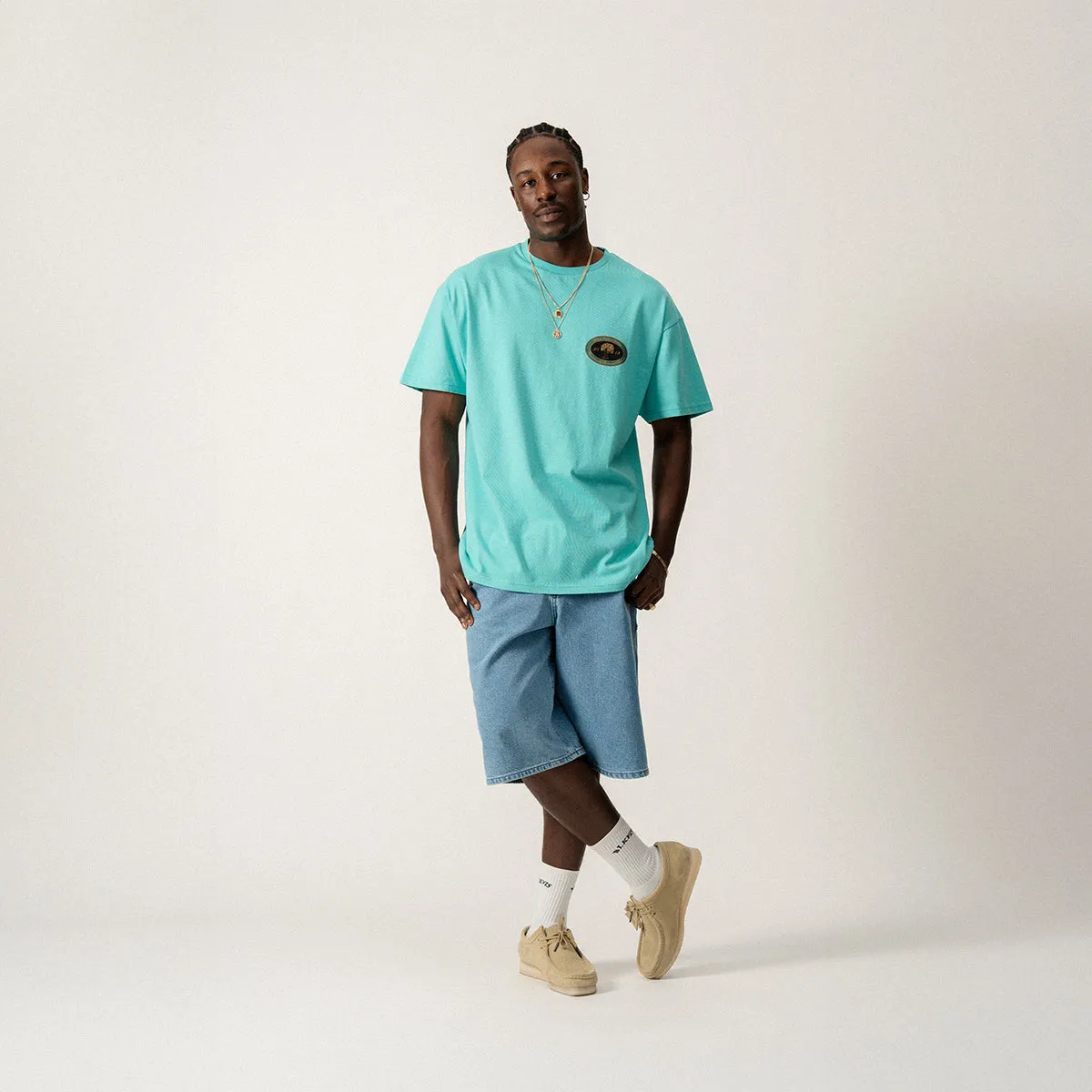 B.O.C. TEE - BLUE TURQUOISE sold by BLKVIS product image thumbnail 2