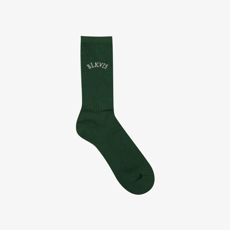 LOGO SPORT SOCKS 3-PACK - HUNTER GREEN made by BLKVIS