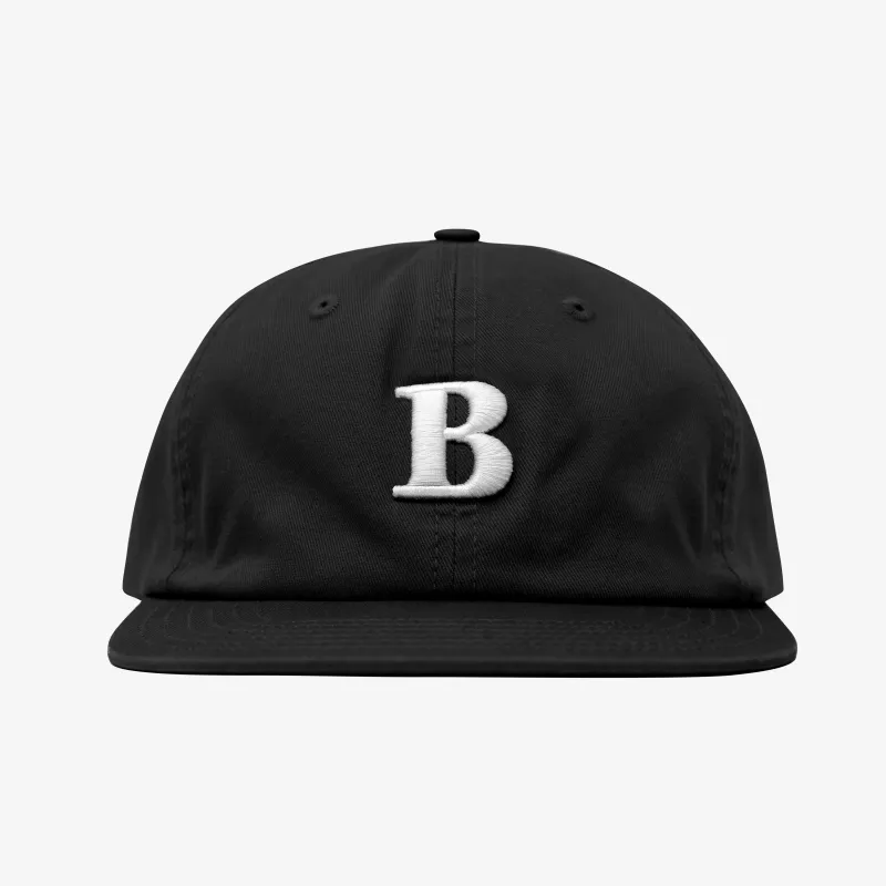 BLKVIS SERIF LOGO CAP - BLACK sold by BLKVIS