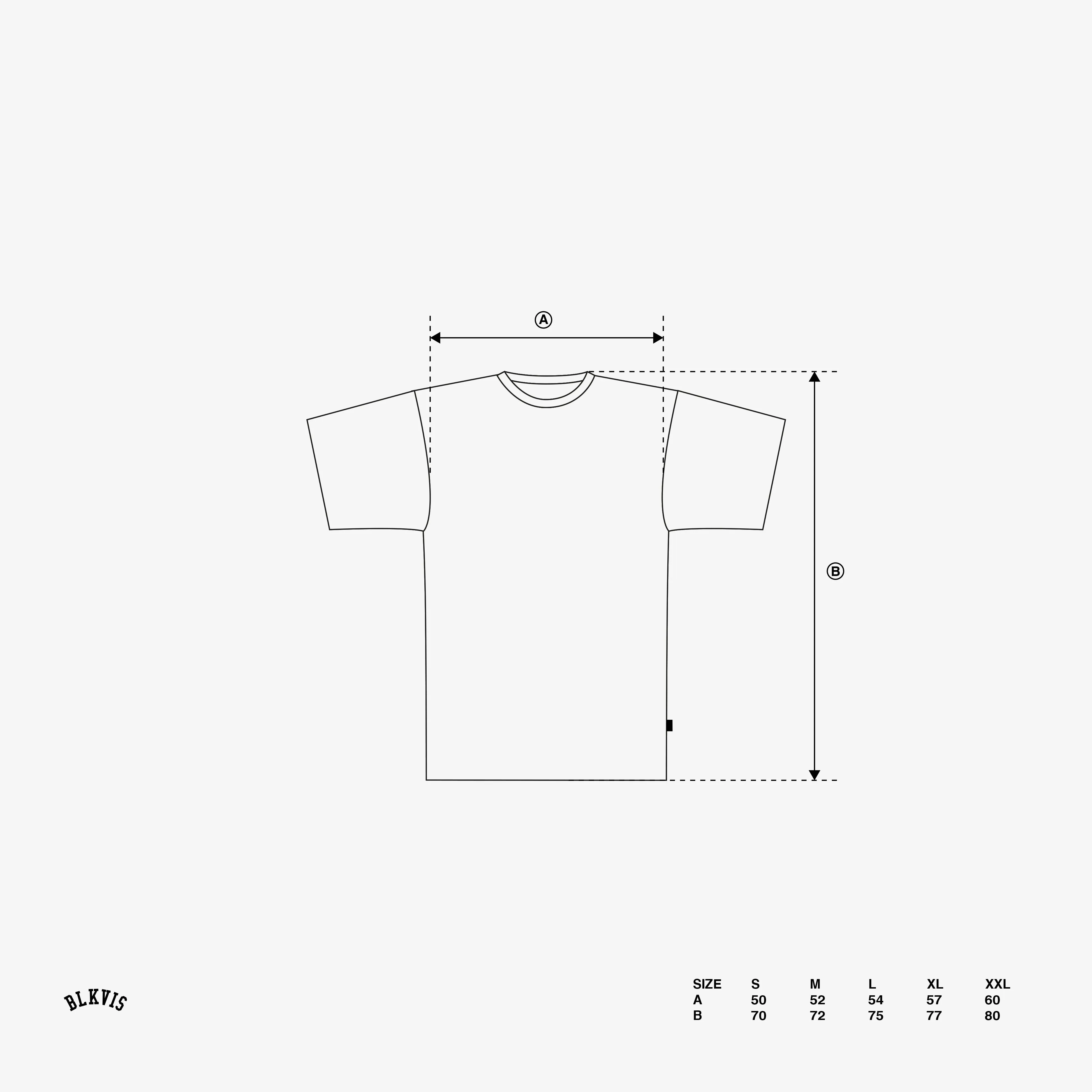 BLKVIS LOGO TEE - BLACK sold by BLKVIS product image thumbnail 2