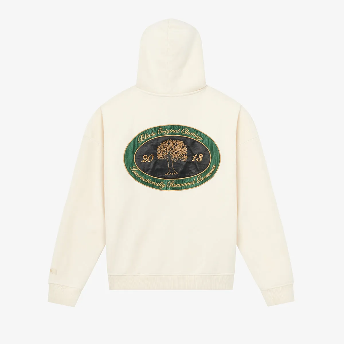 B.O.C. ZIP HOODY - ANTIQUE WHITE sold by BLKVIS product image thumbnail 4