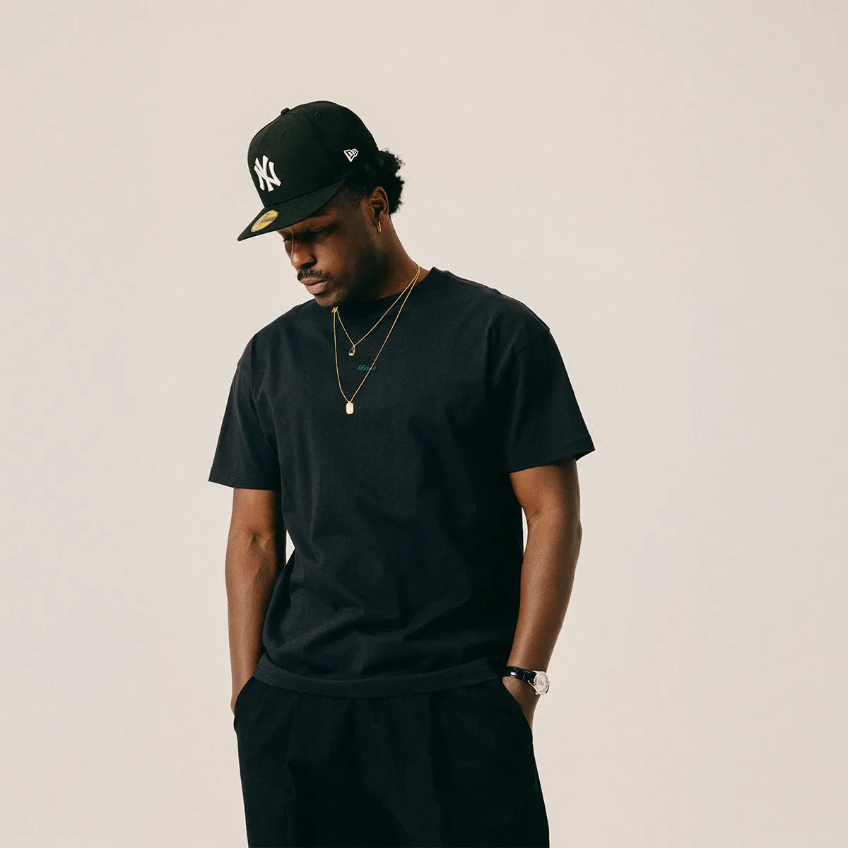 SCRIPT TEE - BLACK sold by BLKVIS product image thumbnail 2