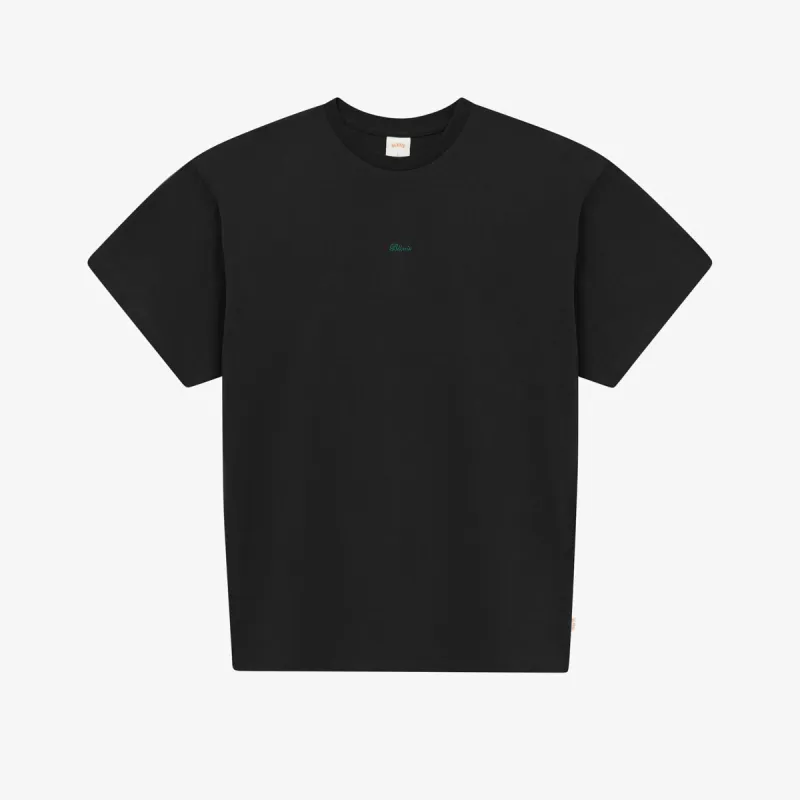 SCRIPT TEE - BLACK made by BLKVIS