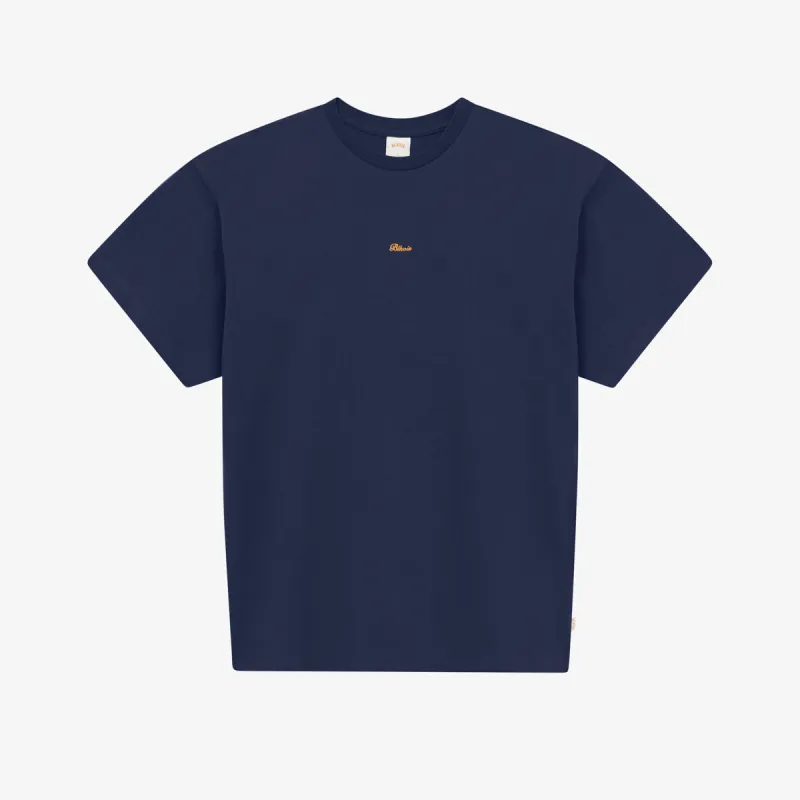 SCRIPT TEE - PEACOAT sold by BLKVIS