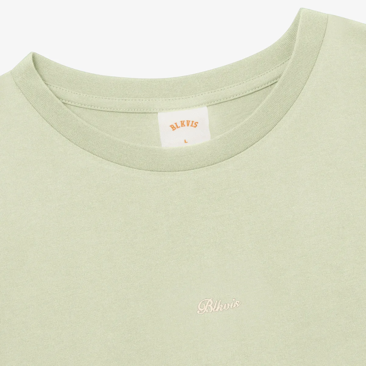 SCRIPT TEE - LAUREL GREEN sold by BLKVIS product image thumbnail 5