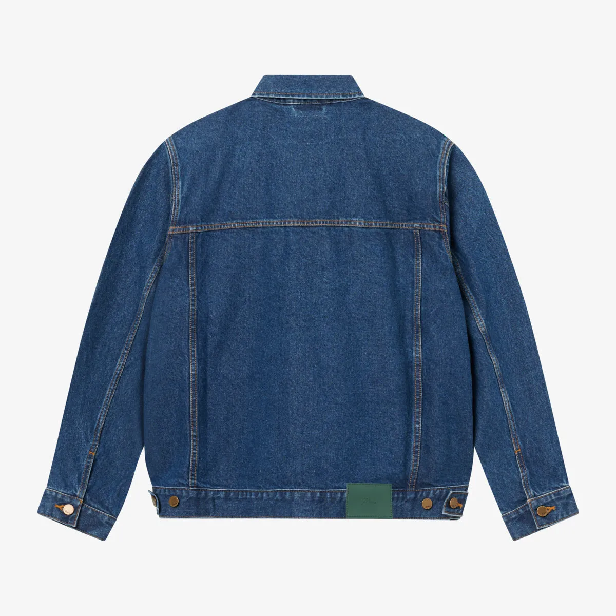 SCRIPT DENIM JACKET - MID BLUE sold by BLKVIS product image thumbnail 3