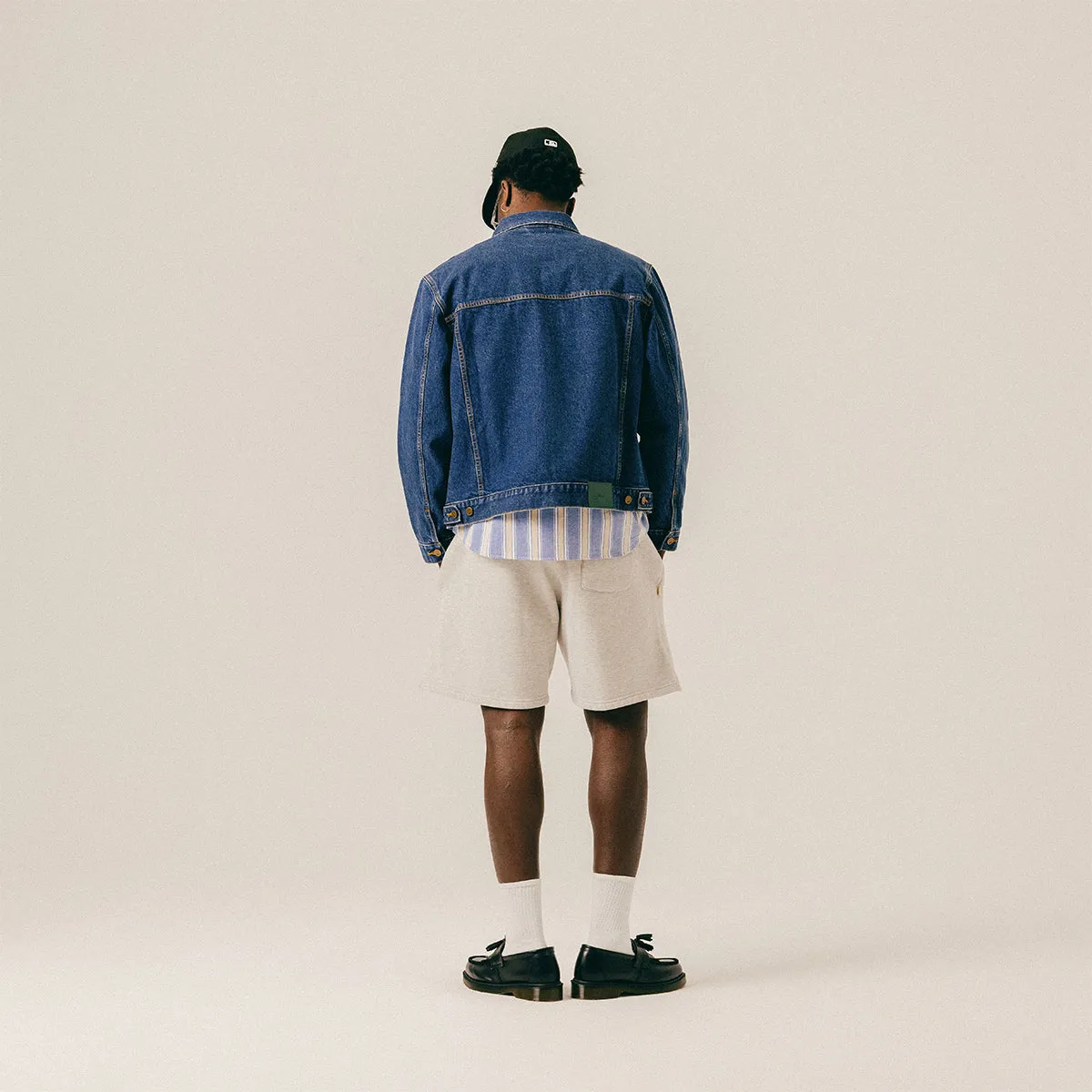 SCRIPT DENIM JACKET - MID BLUE sold by BLKVIS product image thumbnail 4