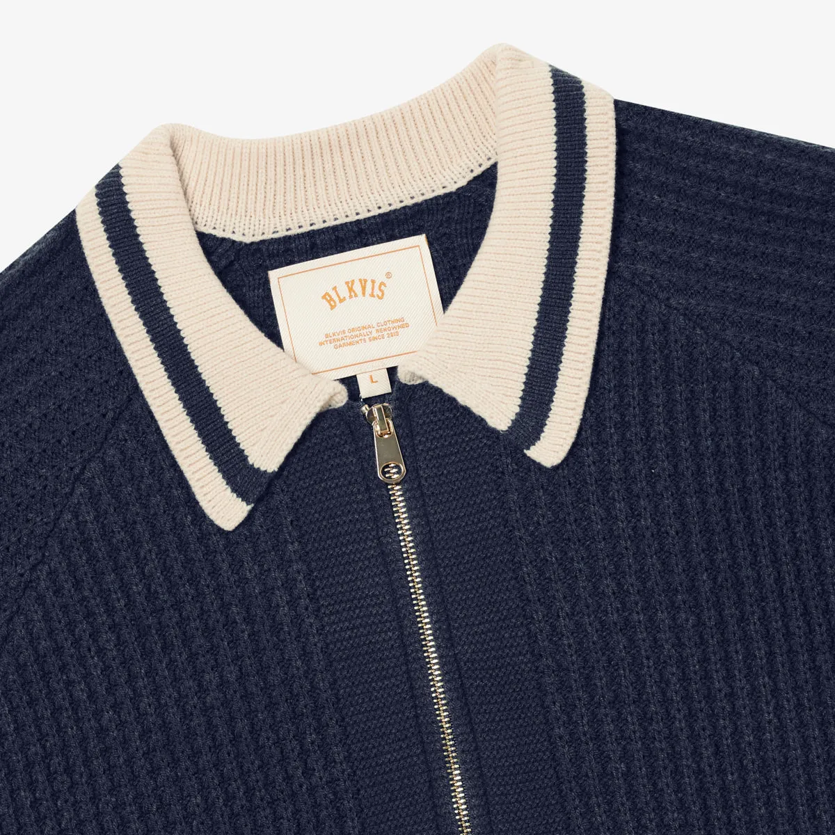 FULL ZIP CARDIGAN - PEATCOAT sold by BLKVIS product image thumbnail 5