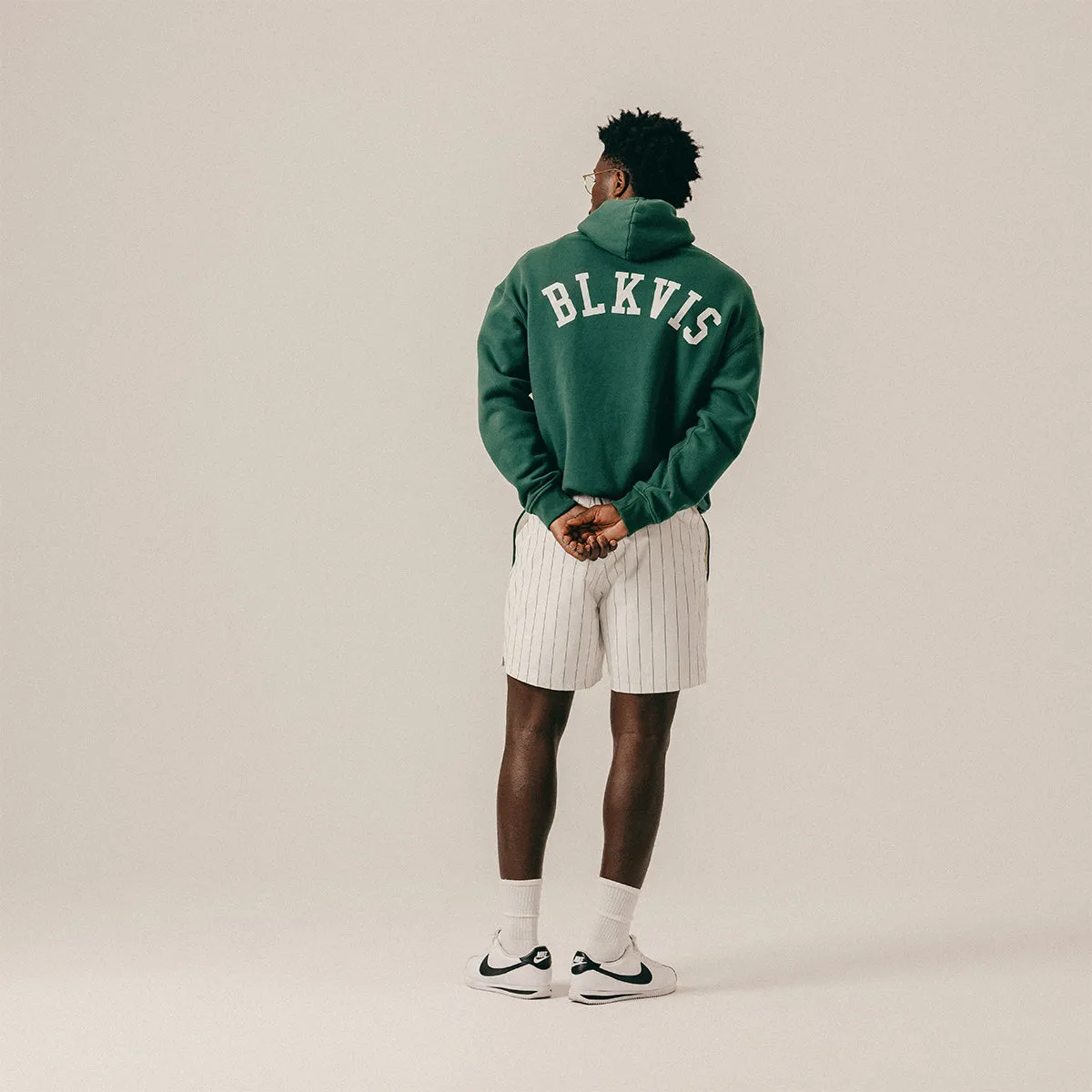 LOGO HOODY - HUNTER GREEN sold by BLKVIS product image thumbnail 5