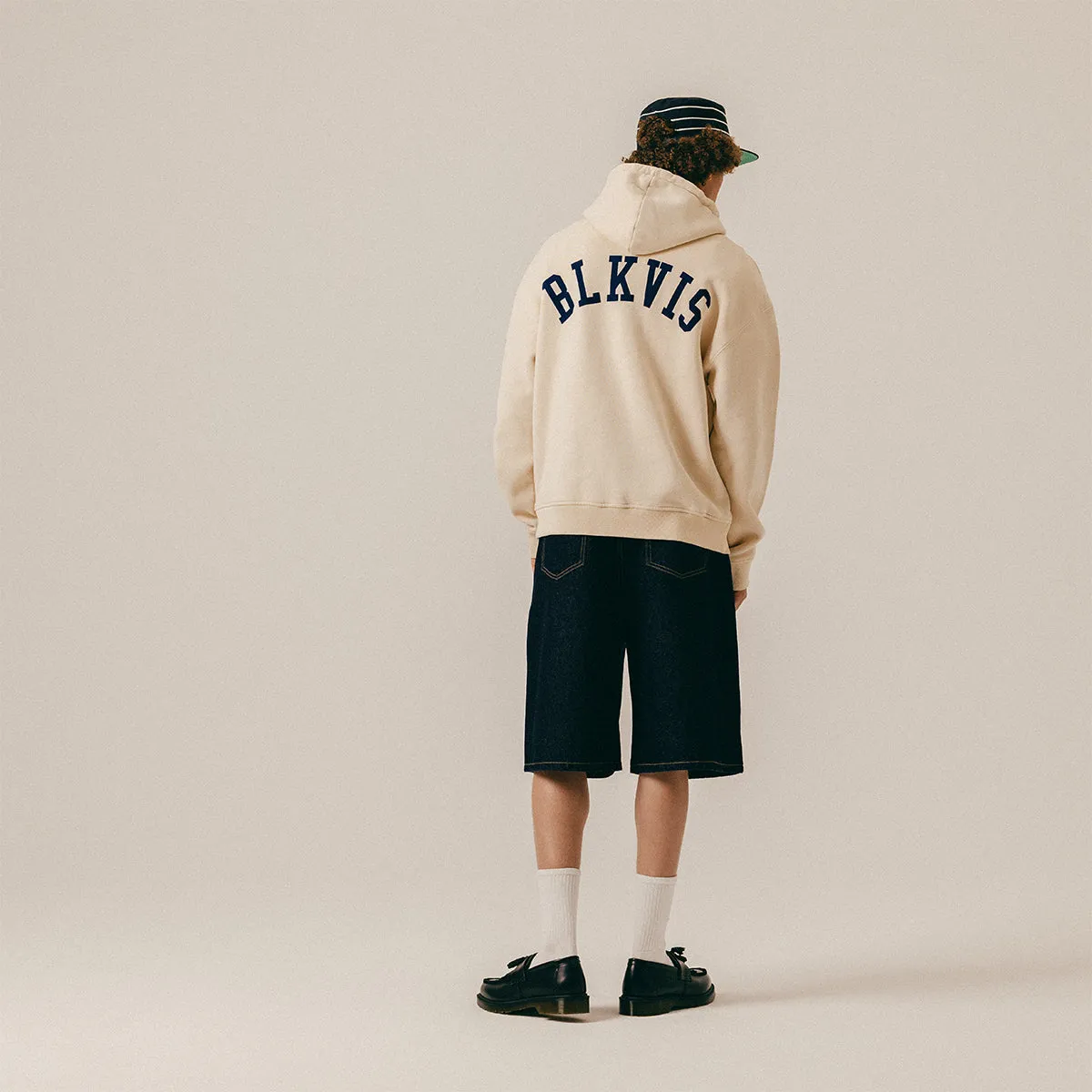 LOGO HOODY - WHITECAP GRAY sold by BLKVIS product image thumbnail 4