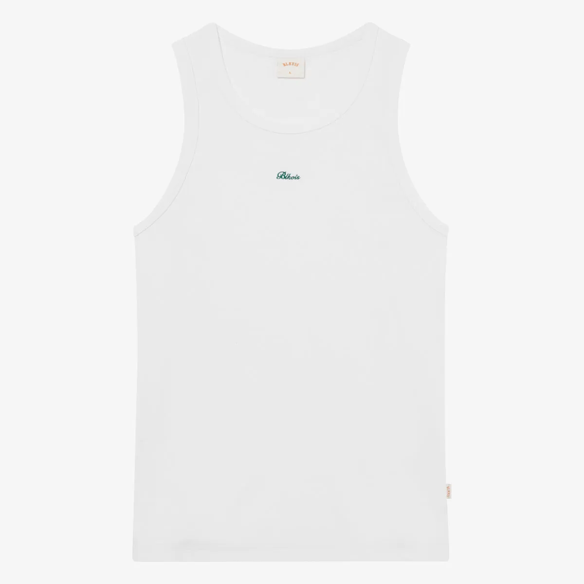SCRIPT TANK TOP - WHITE sold by BLKVIS product image thumbnail 4