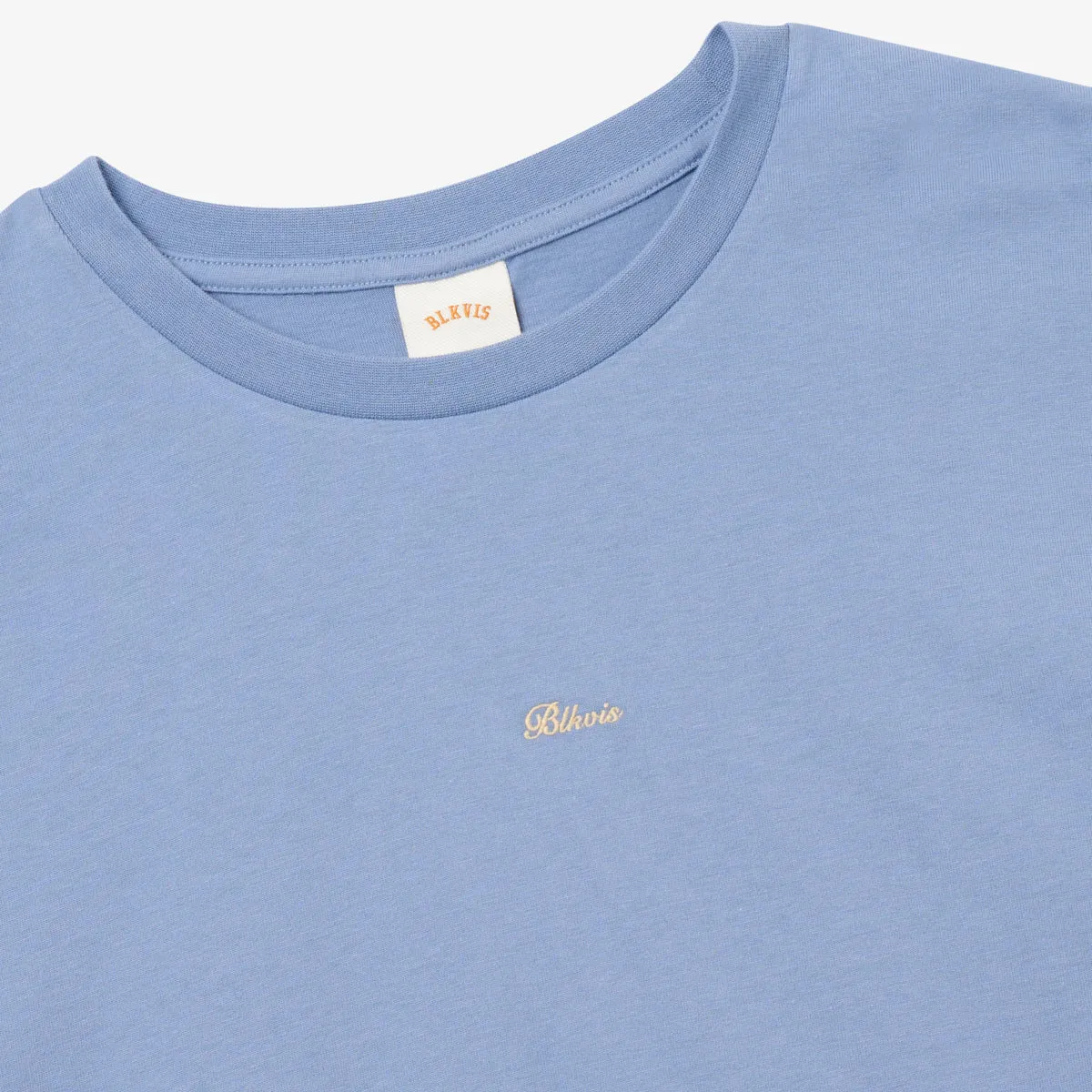 SCRIPT TEE - STONE WASH BLUE sold by BLKVIS product image thumbnail 4