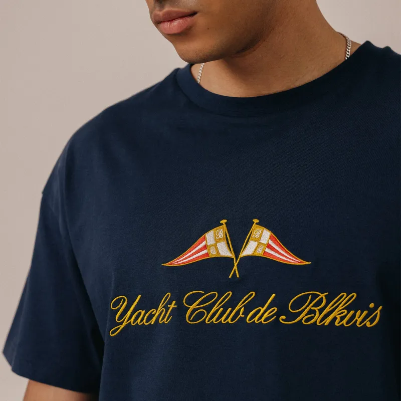 YCB TEE - BLUEBERRY made by BLKVIS