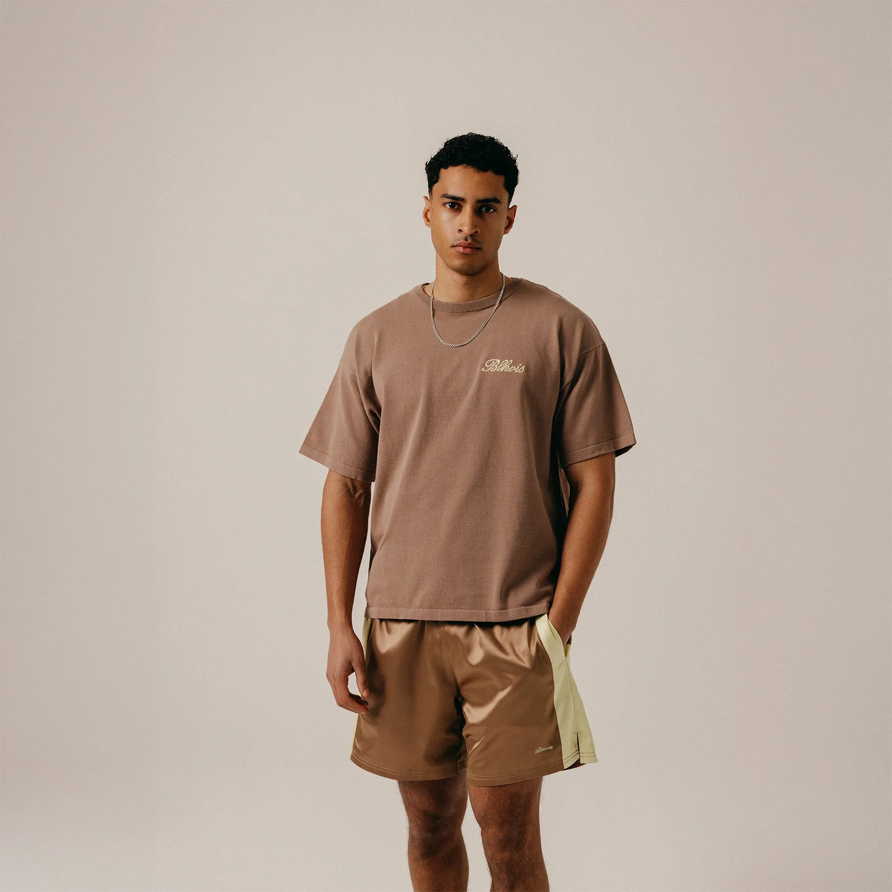 KNITTED TEE - GINGER SNAP sold by BLKVIS product image thumbnail 2