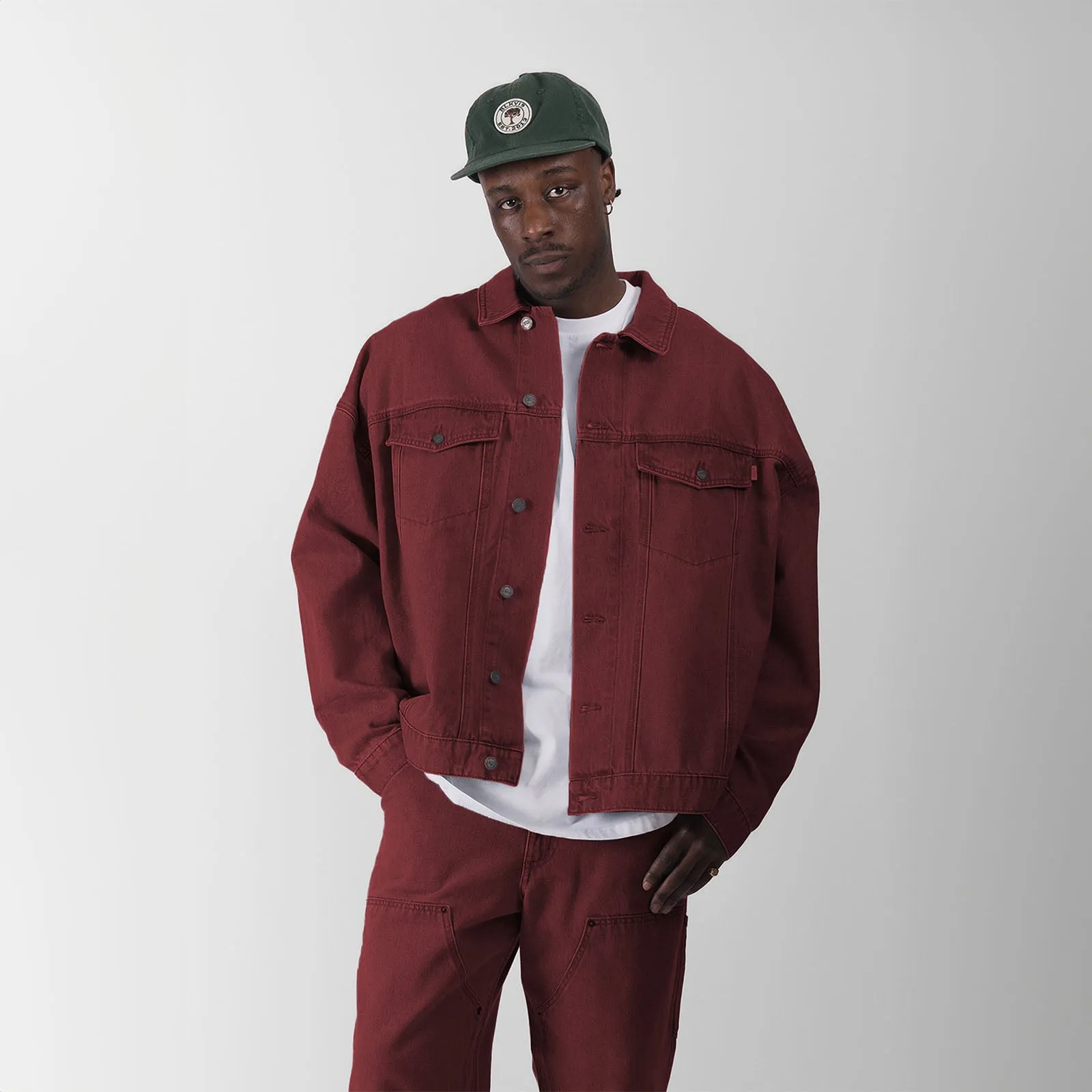 ATELIÉR DENIM JACKET - RED OCHRE sold by BLKVIS product image thumbnail 4