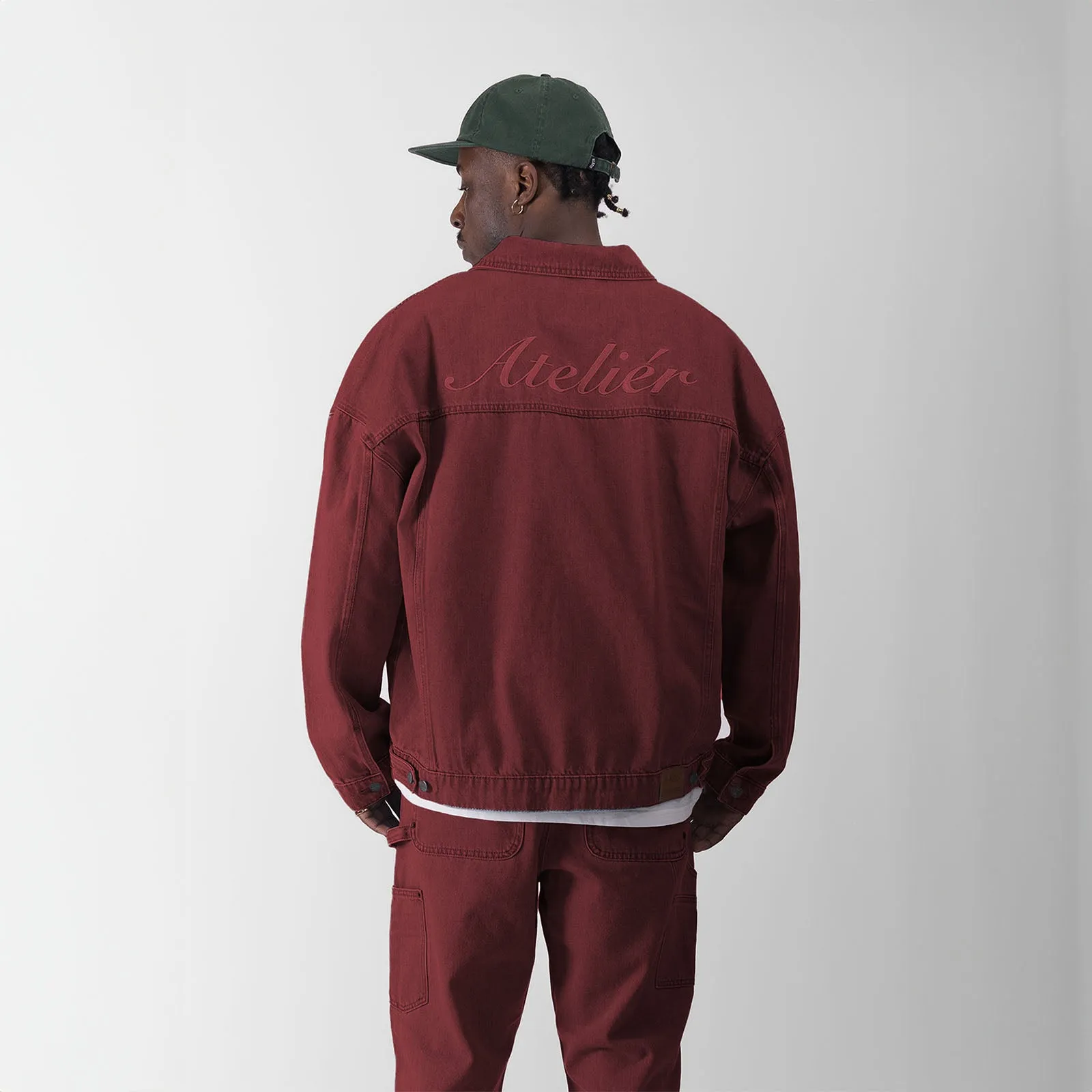 ATELIÉR DENIM JACKET - RED OCHRE sold by BLKVIS product image thumbnail 2