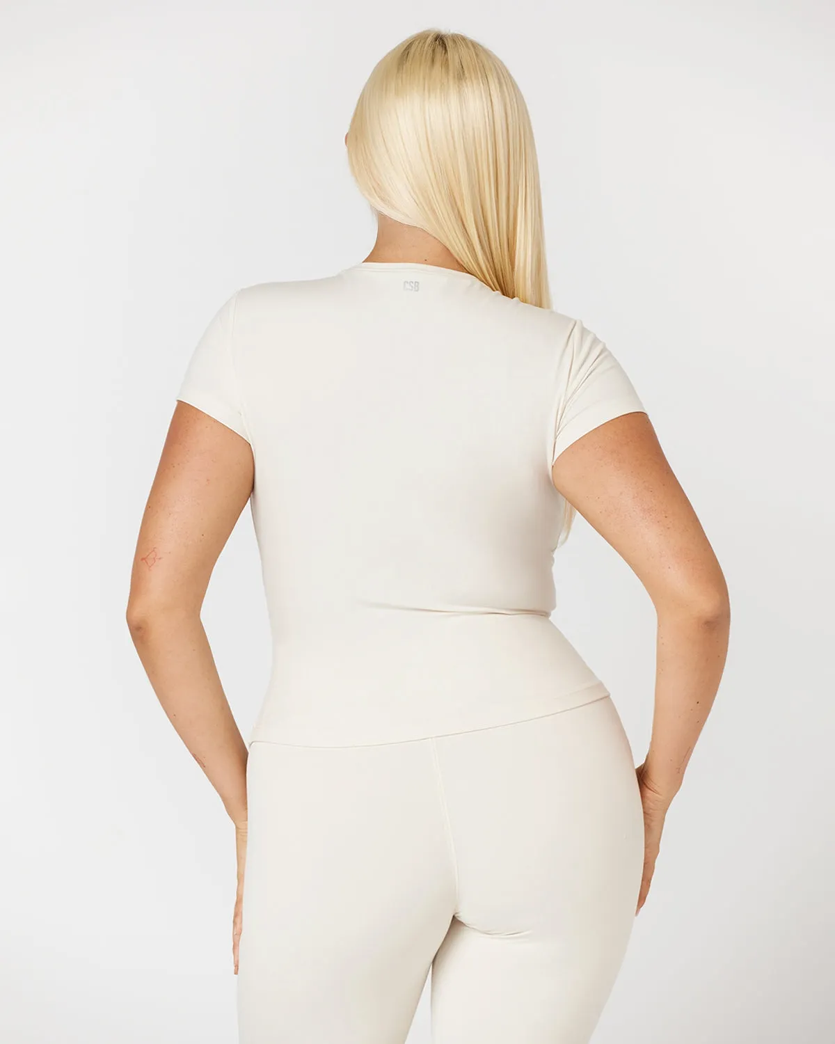 Form Lite Tee | Vanilla sold by CSB product image thumbnail 3