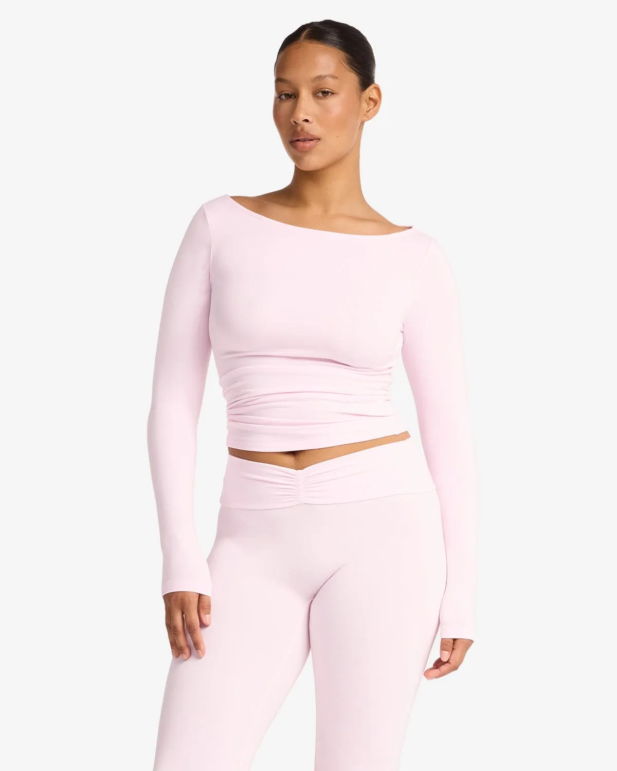 Boat Neck Long Sleeve Top | Blossom sold by CSB product image thumbnail 5