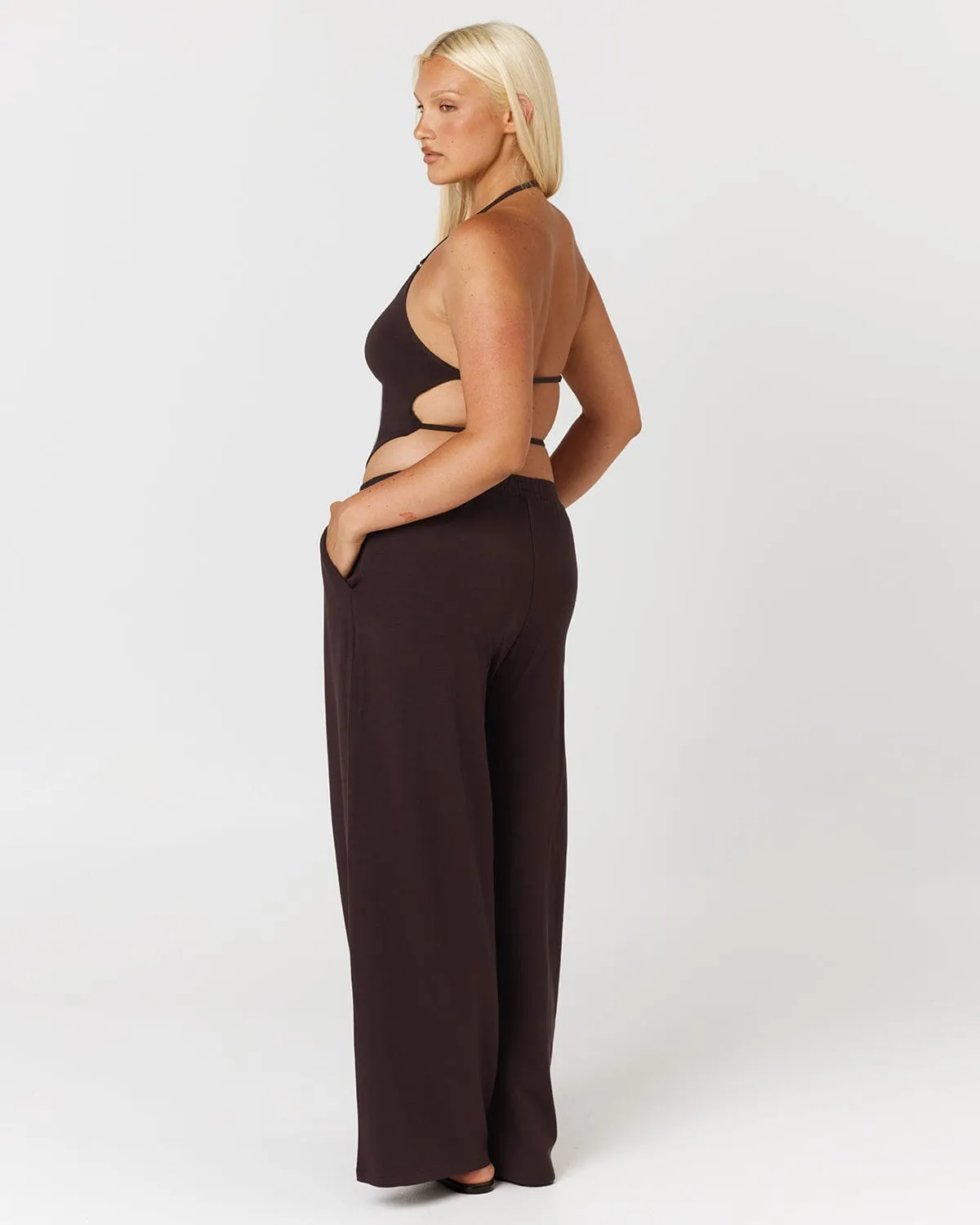 Everyday Wide Leg Pants | Espresso sold by CSB product image thumbnail 5