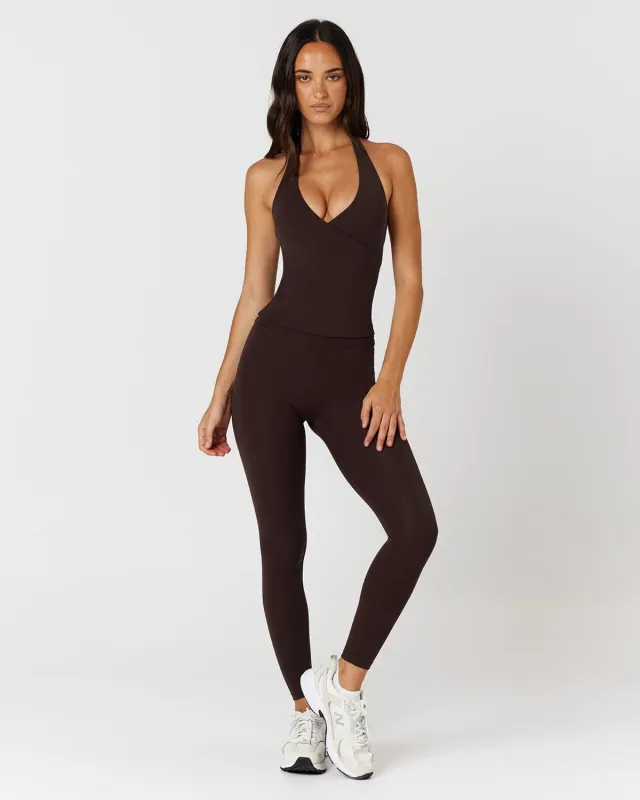 Form Invisible Scrunch Leggings | Espresso made by Crop Shop Boutique