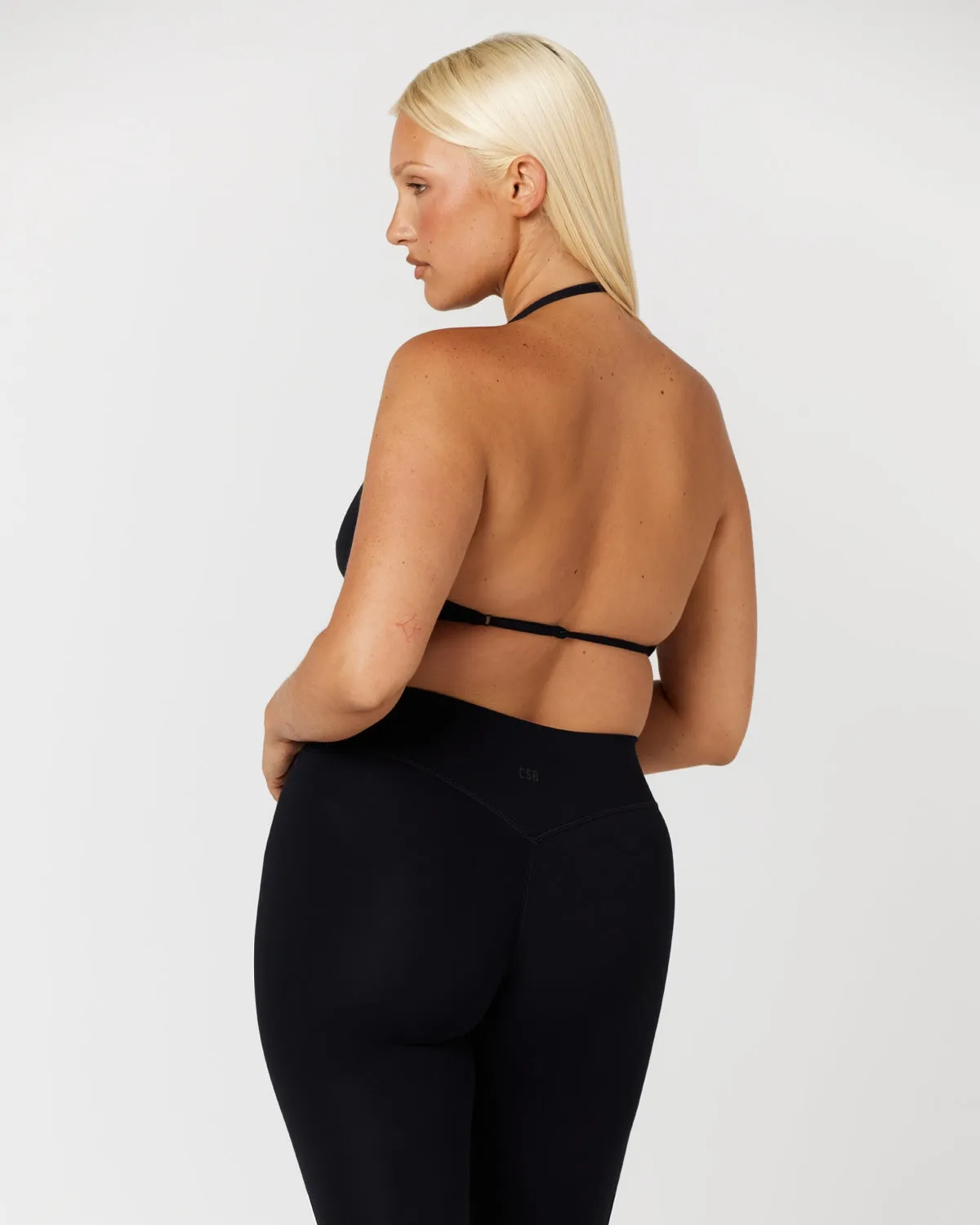Form Micro Halter V Crop | Black sold by CSB product image thumbnail 3
