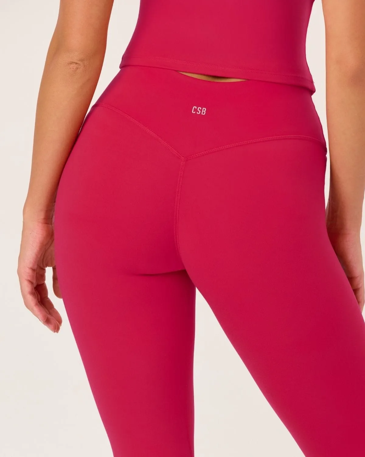 Serenity Invisible Scrunch Leggings | Strawberry sold by CSB product image thumbnail 4