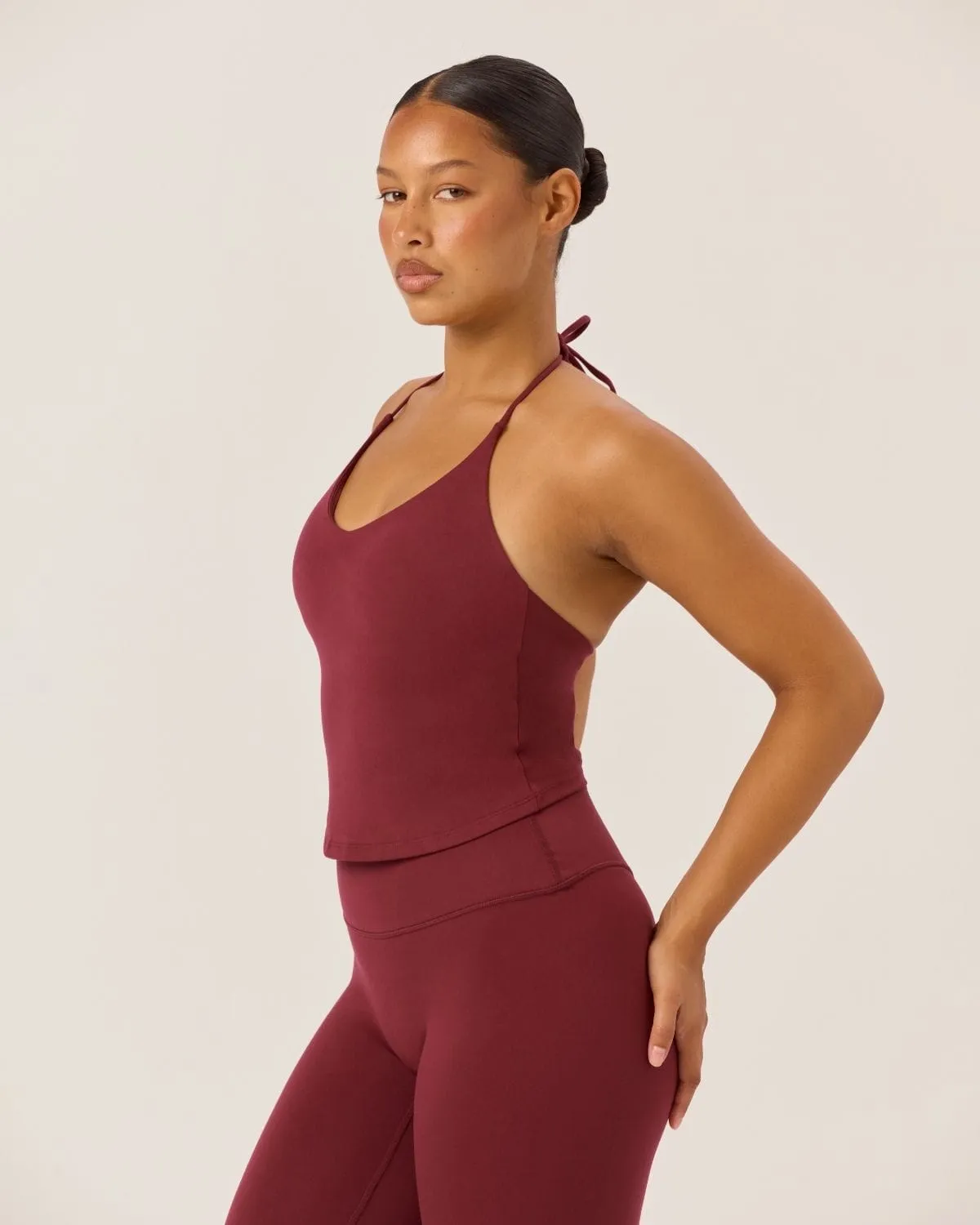 Serenity Elsie Tank | Burgundy sold by CSB product image thumbnail 4