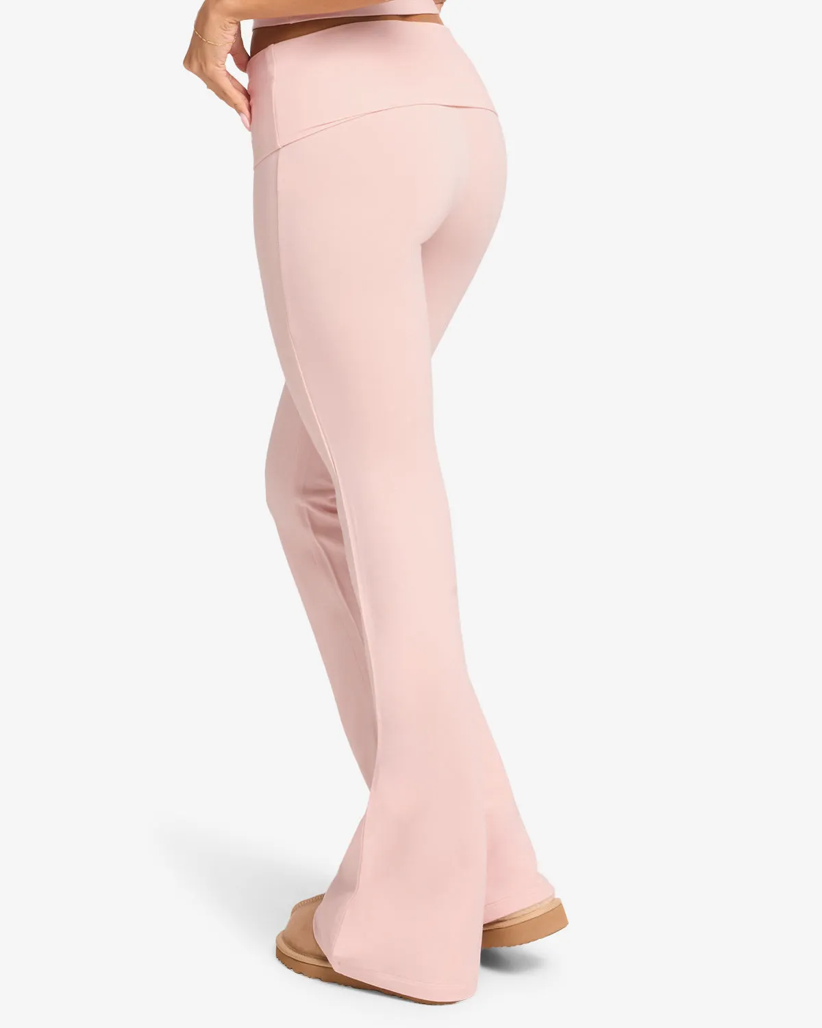 Jersey Flare Pant | Blush sold by CSB product image thumbnail 2