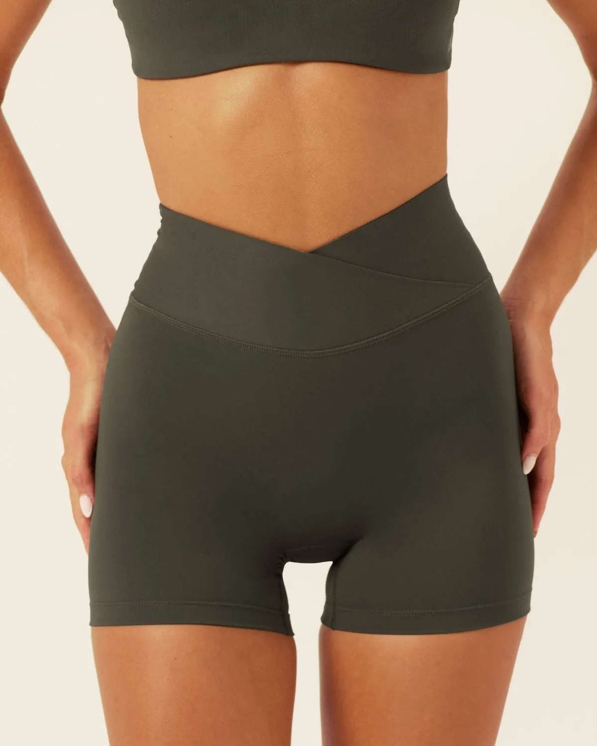 Fade Crossover Shorts 5" | Deep Olive sold by CSB