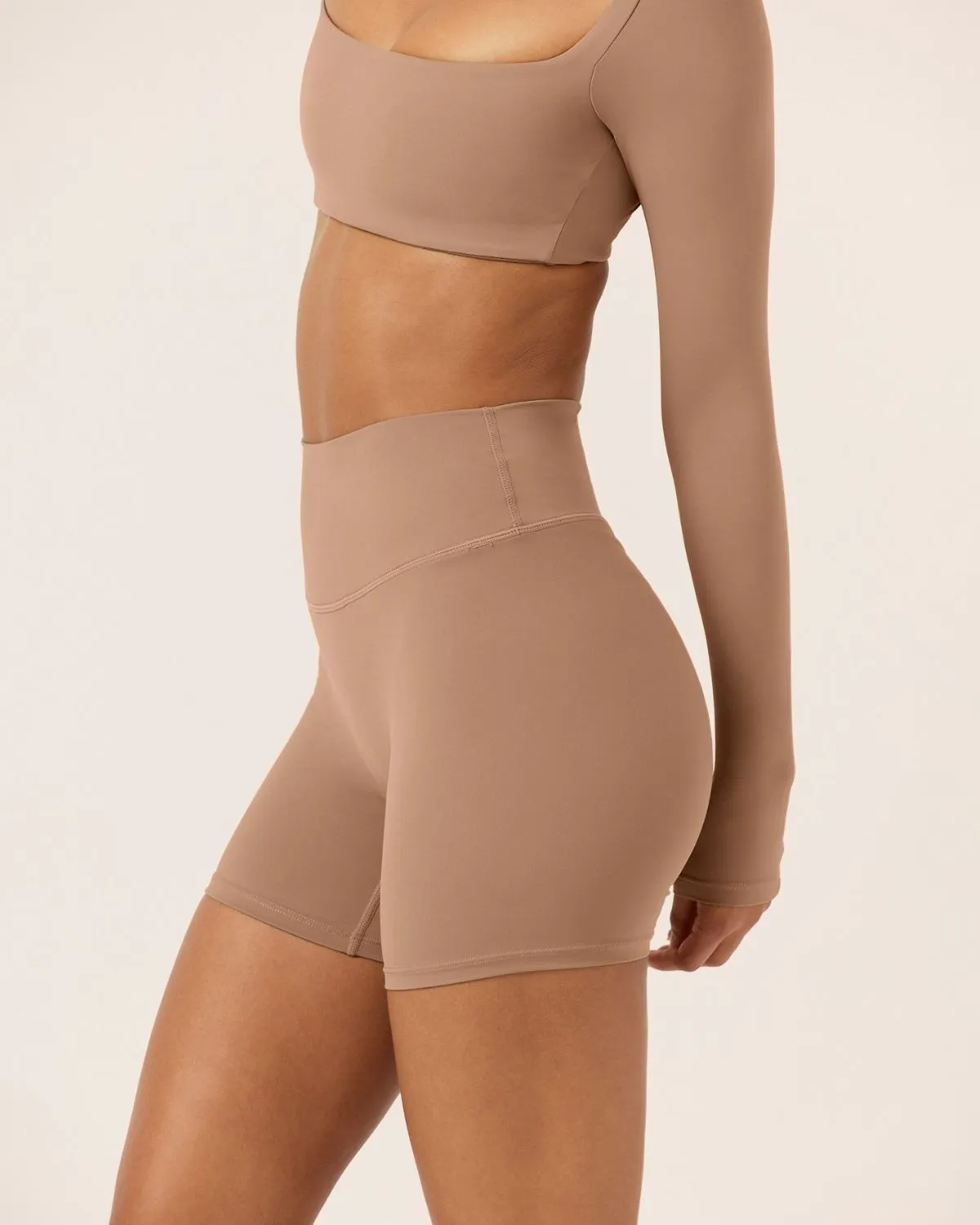 Freedom Scrunch Shorts 6" | Toffee sold by CSB product image thumbnail 3