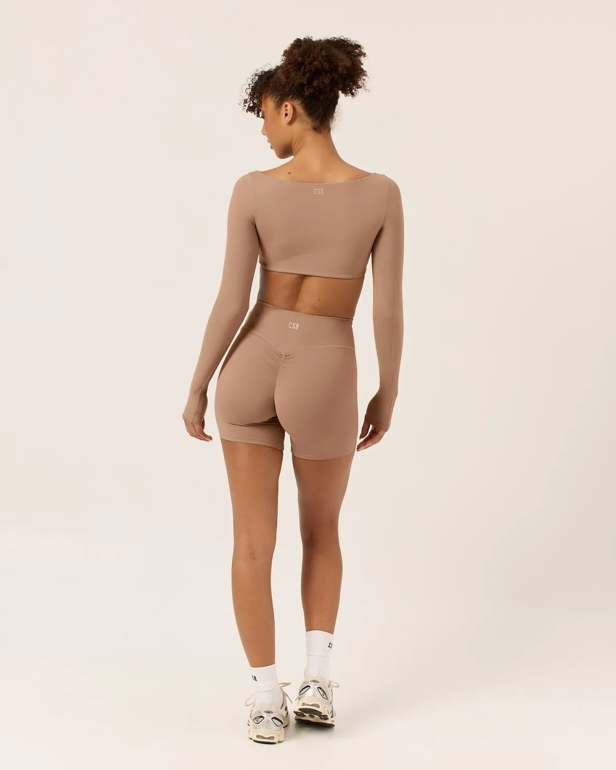 Freedom Scrunch Shorts 6" | Toffee sold by CSB