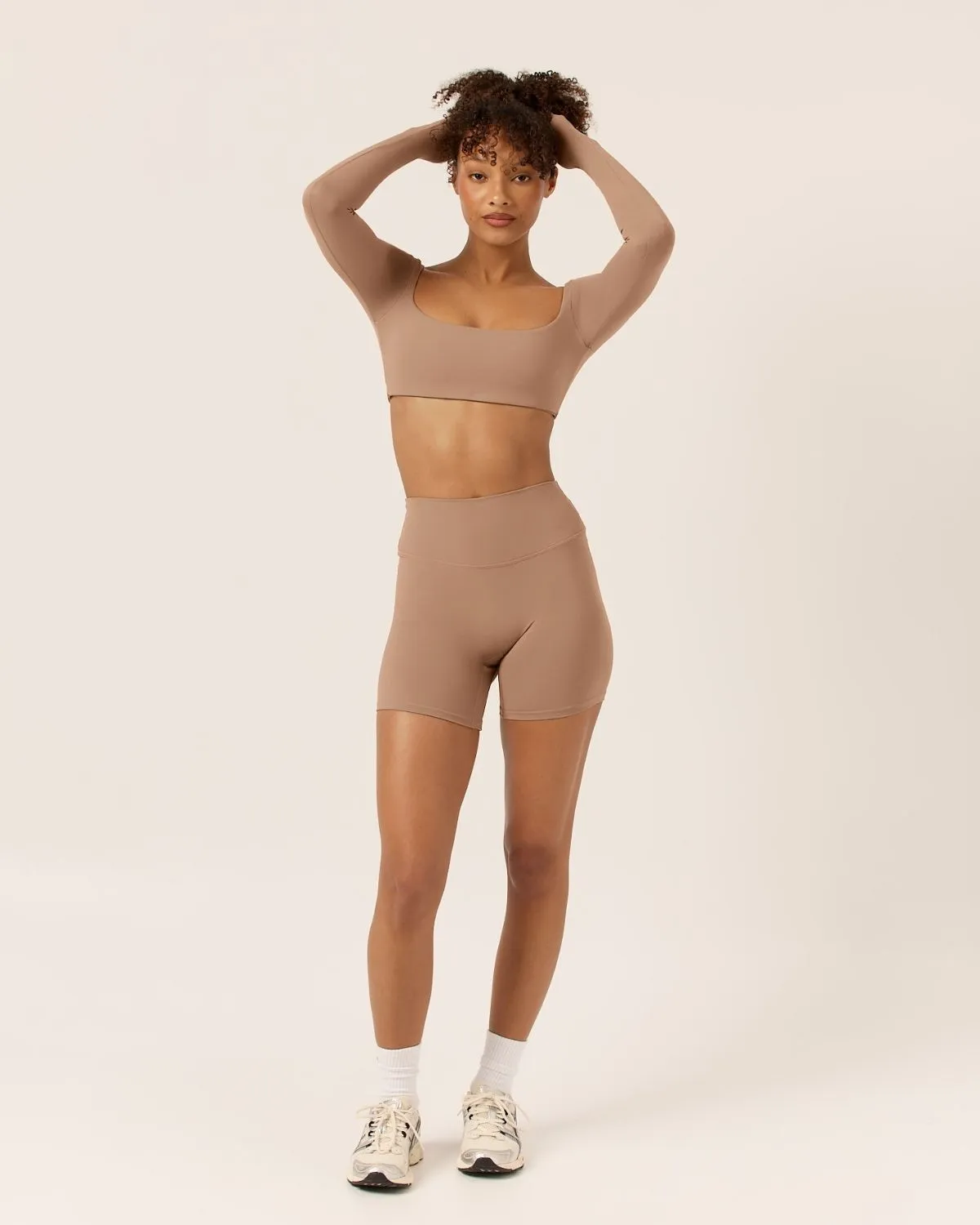 Freedom Scrunch Shorts 6" | Toffee sold by CSB product image thumbnail 2