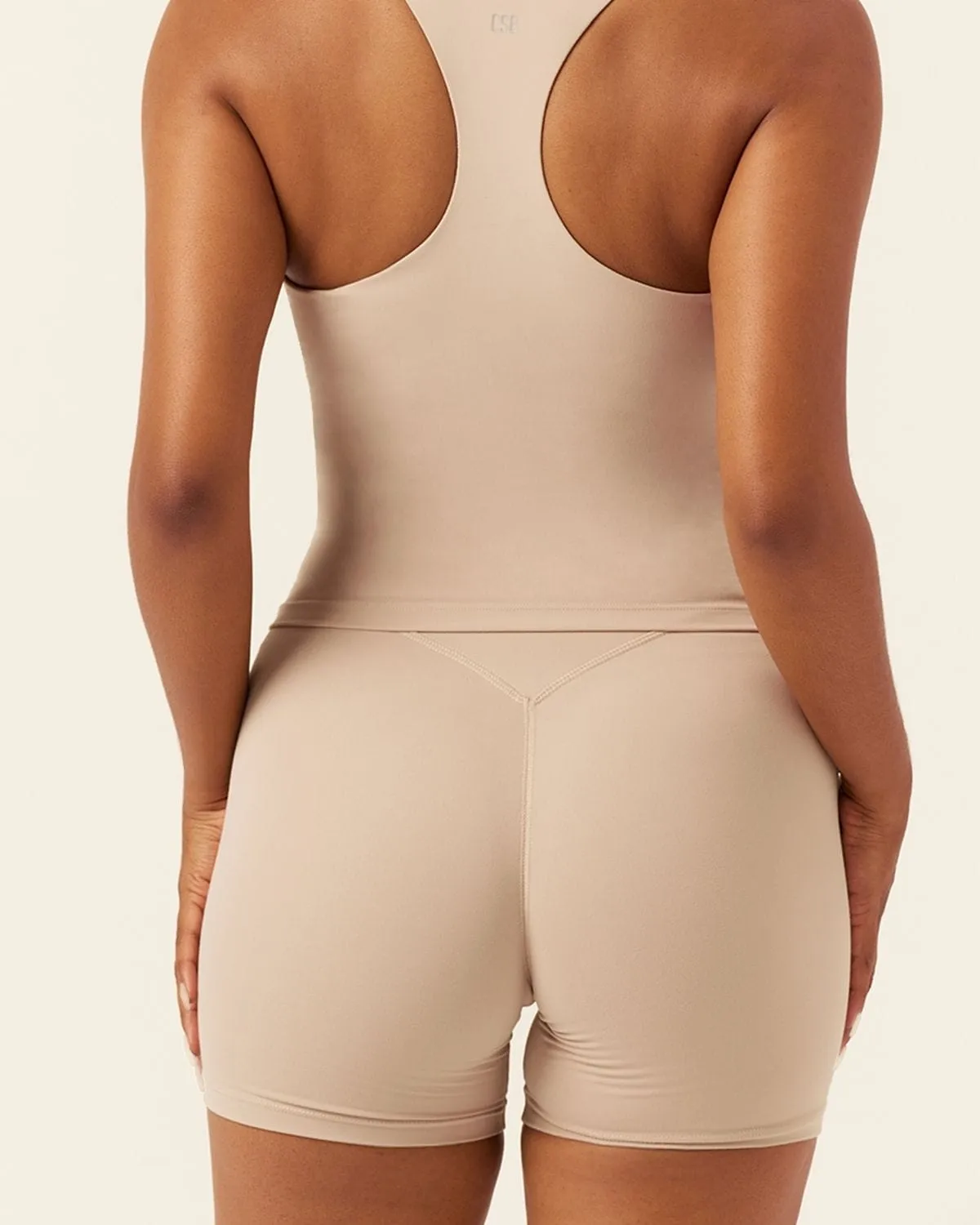 Form Invisible Scrunch Shorts 5" | Fawn sold by CSB product image thumbnail 2