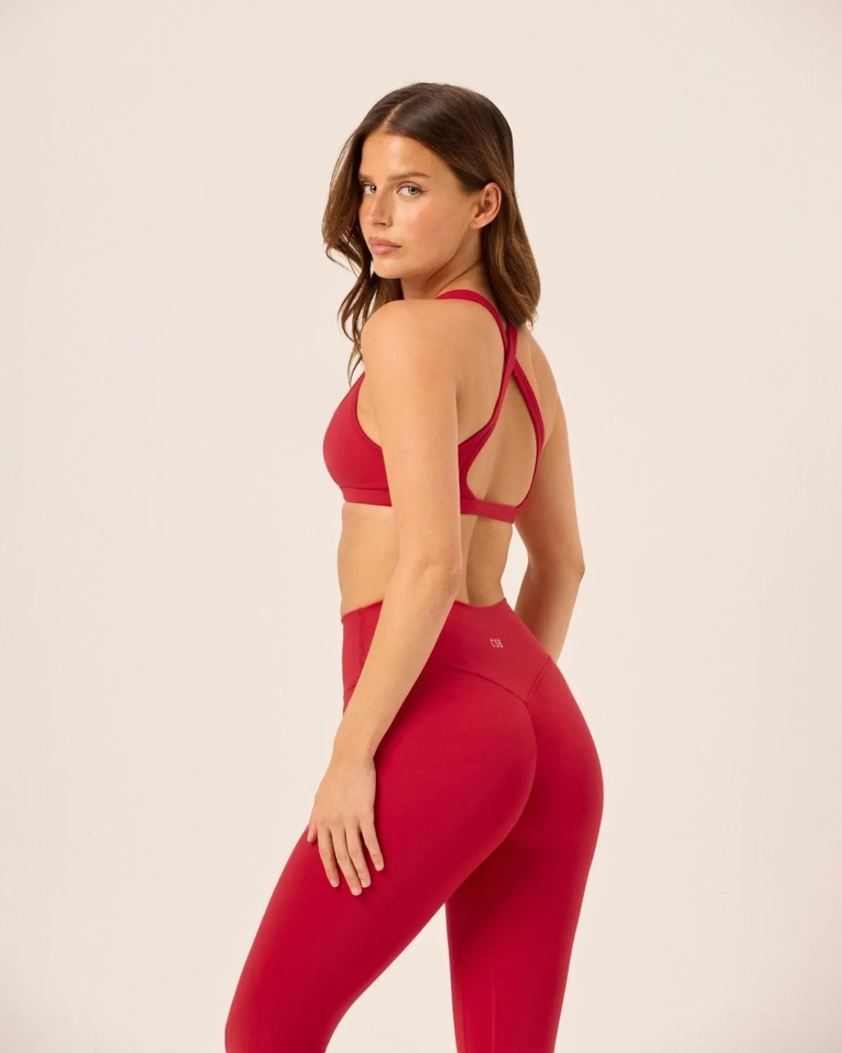 Serenity Paige Clasp Crop | Chilli sold by CSB product image thumbnail 3