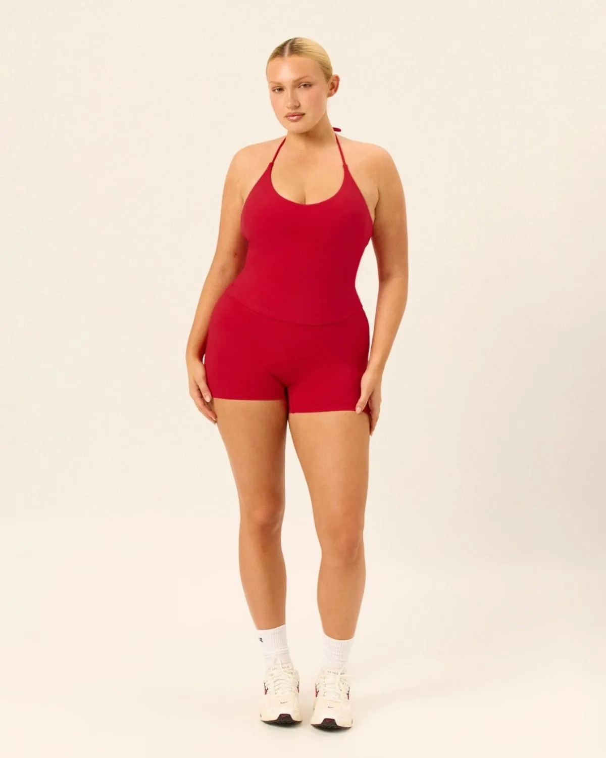 Serenity Scrunch Shorts 4" | Chilli sold by CSB product image thumbnail 4