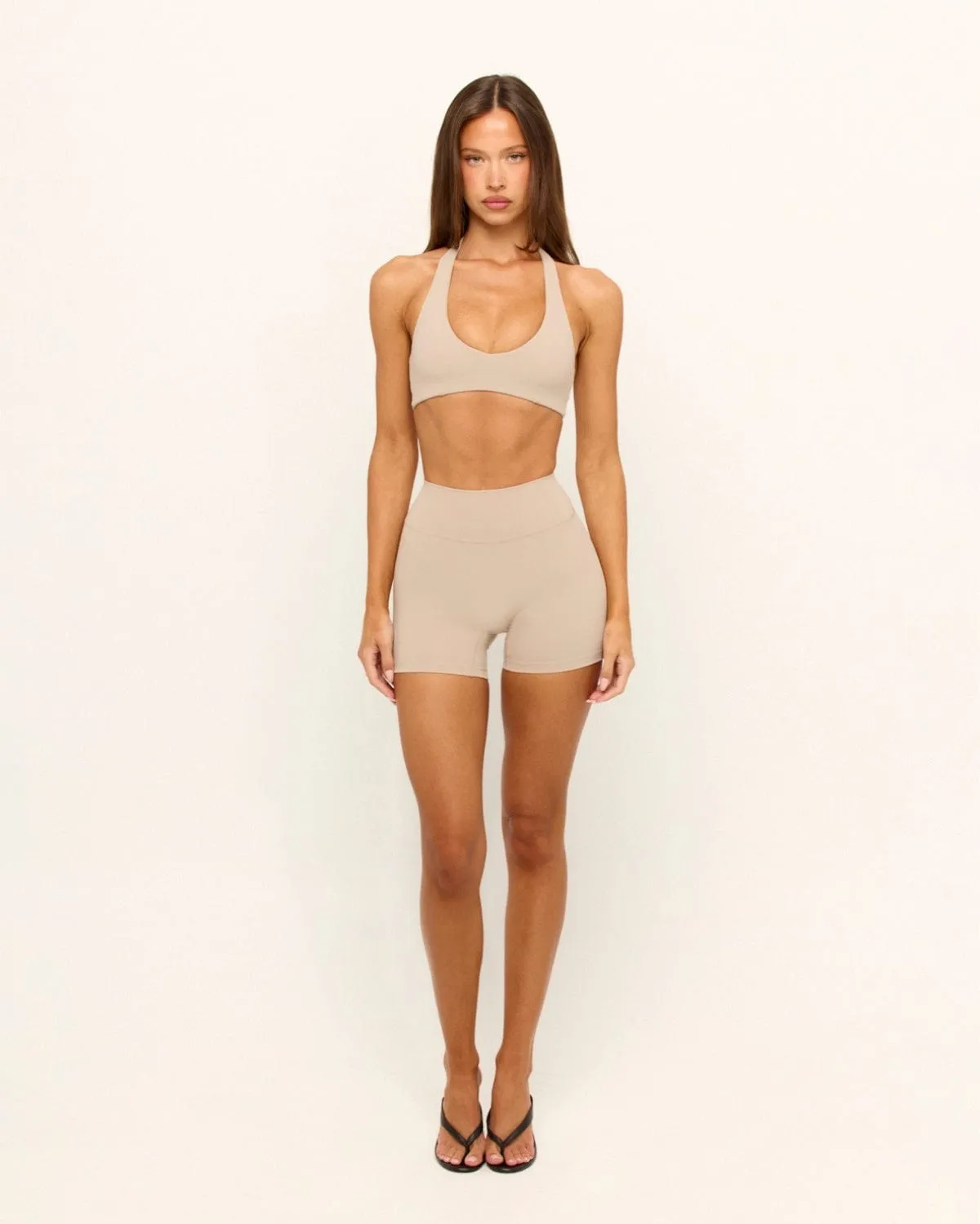 Form Halter Crop | Fawn sold by CSB