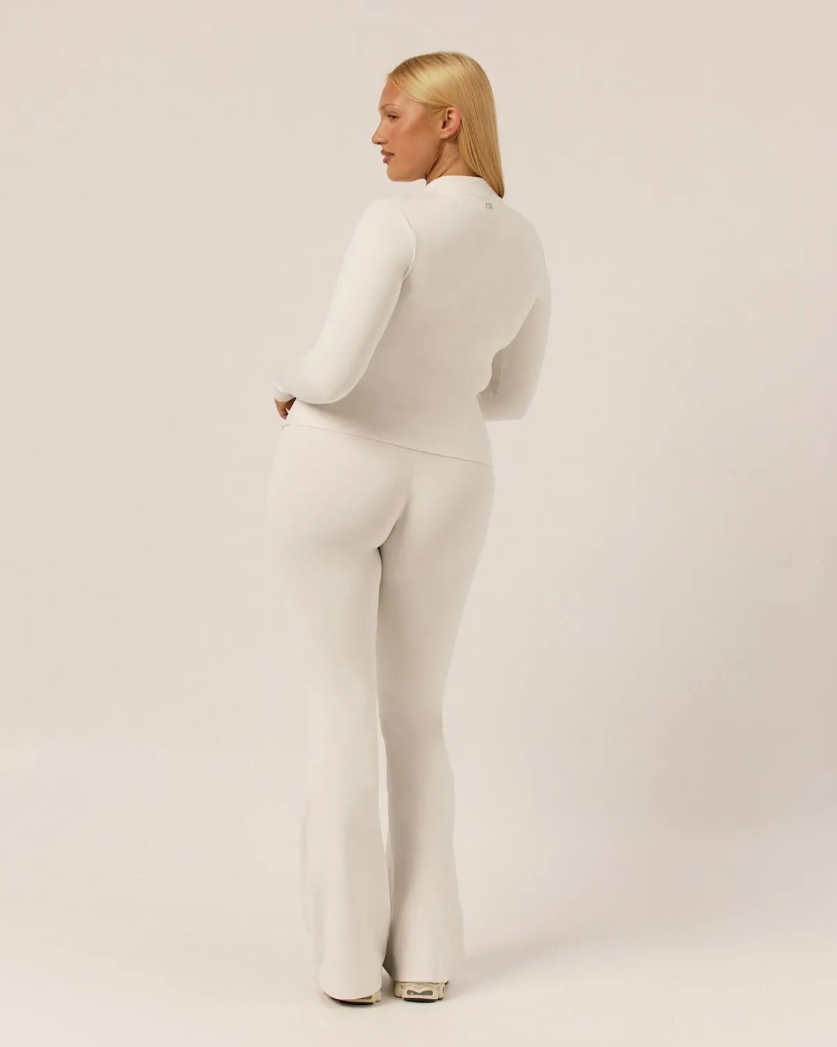 Serenity Longline Zip Up Jacket | Vanilla sold by CSB product image thumbnail 3