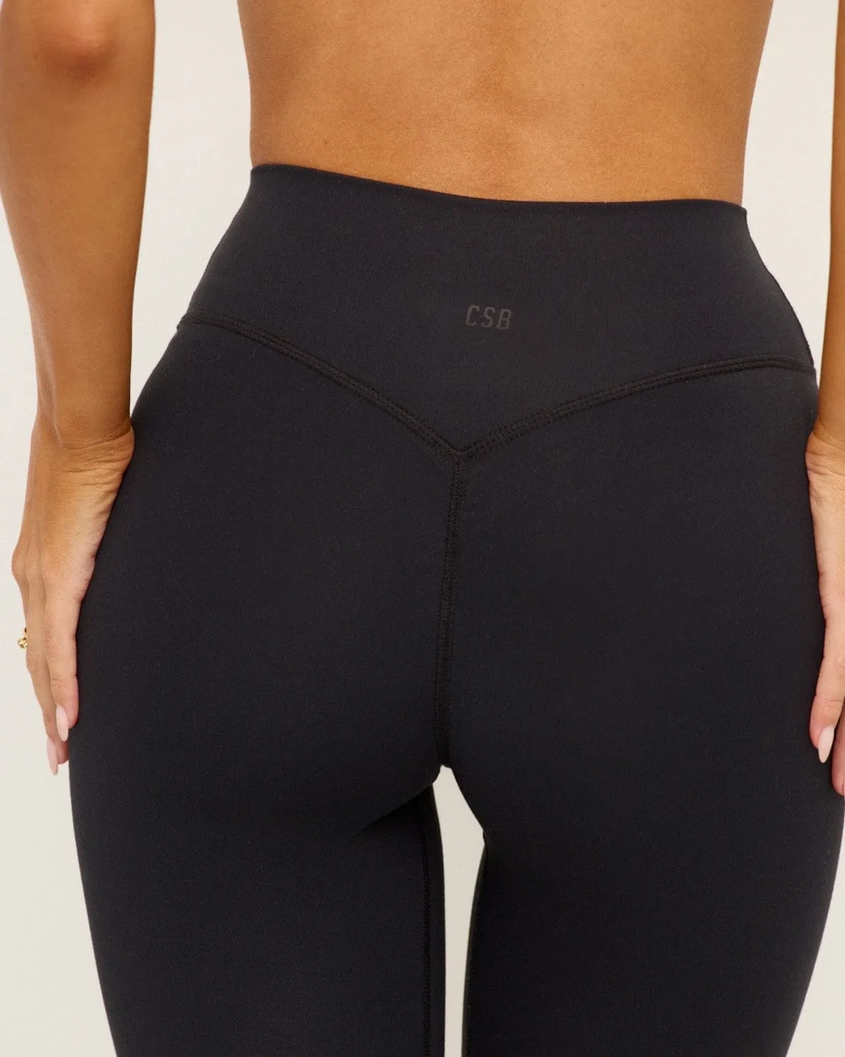 Form Invisible Scrunch Capri Leggings | Black sold by CSB product image thumbnail 4