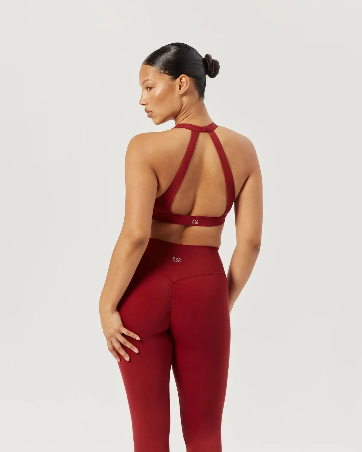 Freedom Selena Crop | Cherry sold by CSB product image thumbnail 2