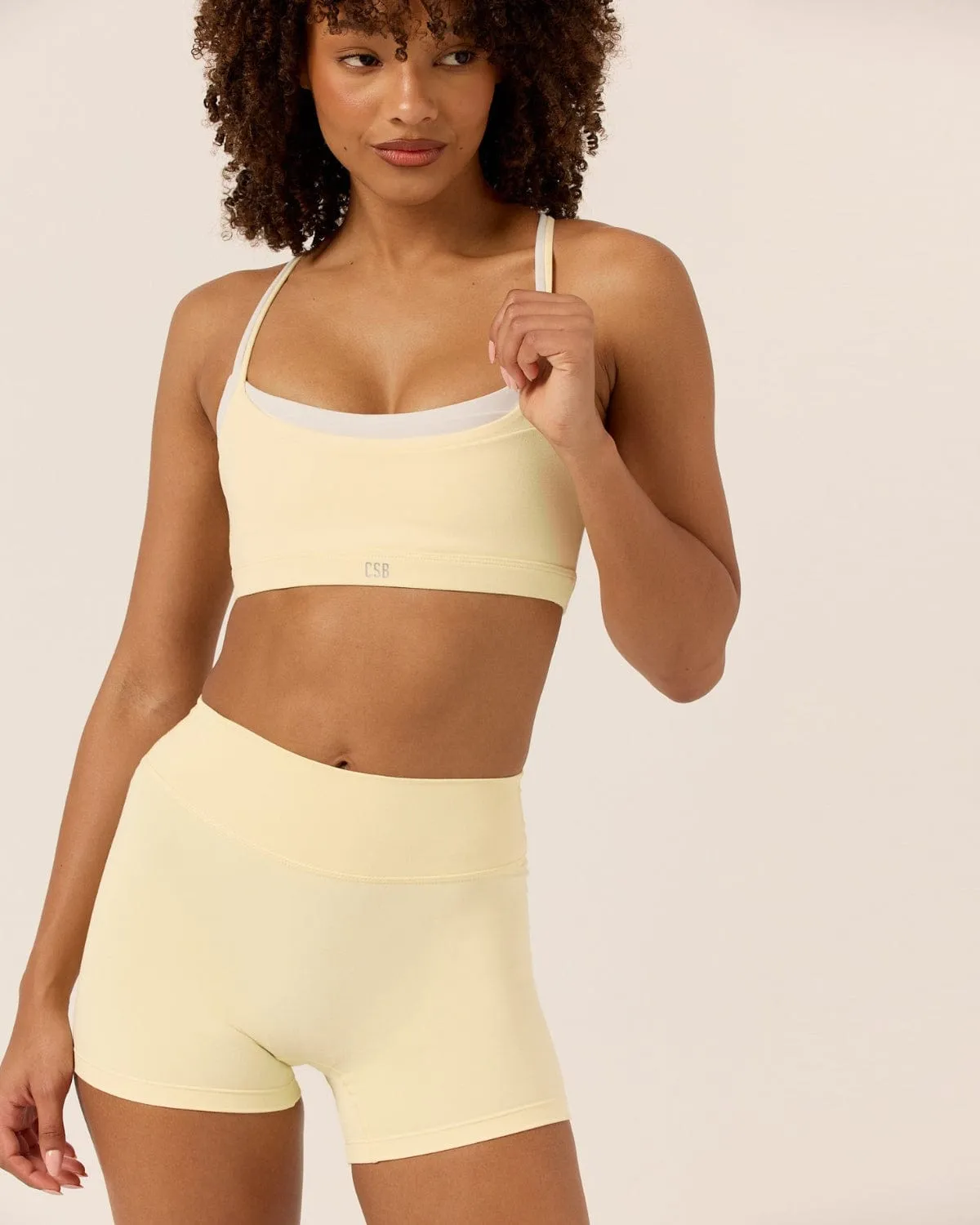 Form Invisible Scrunch Shorts 4" | Butter sold by CSB product image thumbnail 2