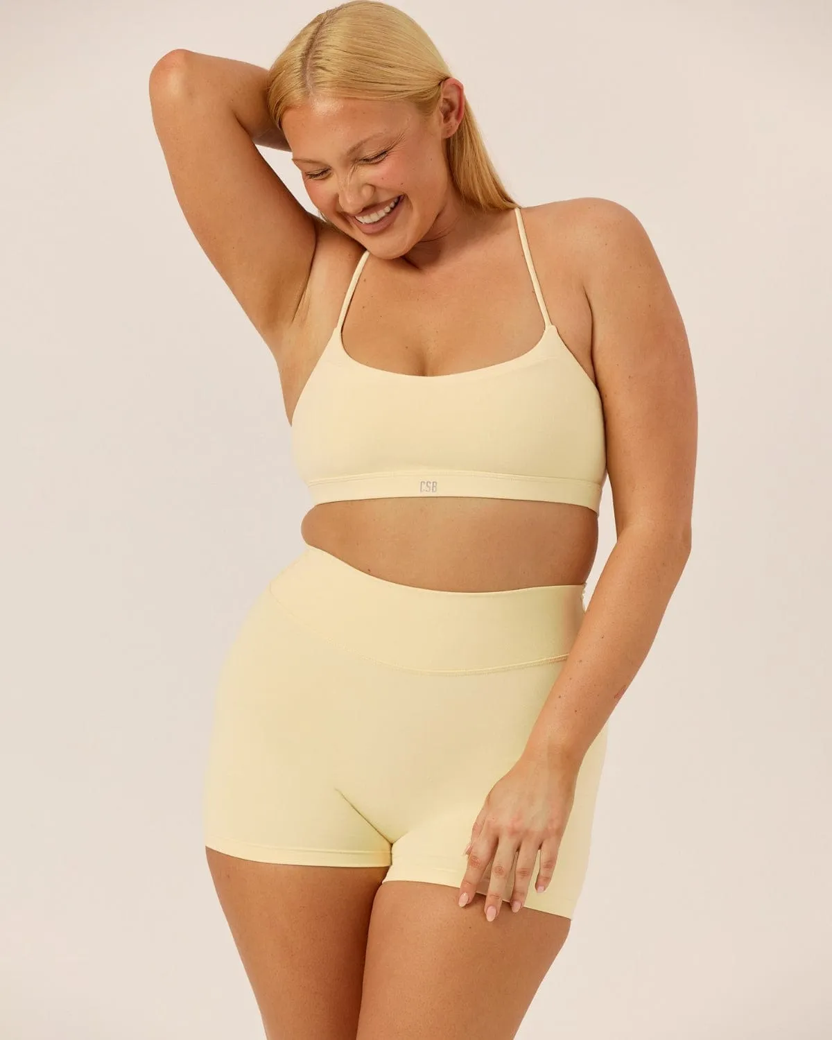 Form Invisible Scrunch Shorts 4" | Butter sold by CSB product image thumbnail 4