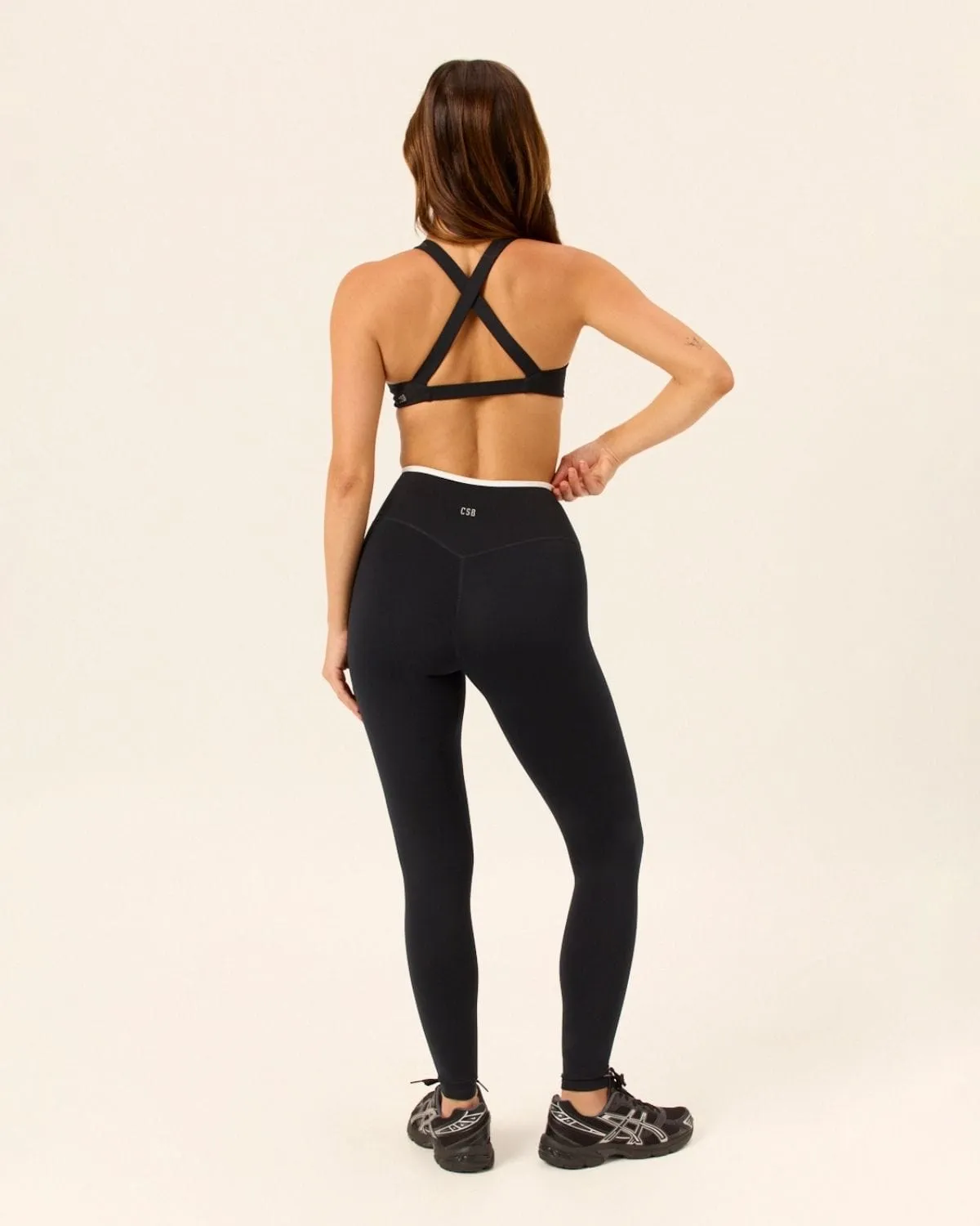 Serenity Dip Leggings | Two Tone sold by CSB product image thumbnail 4