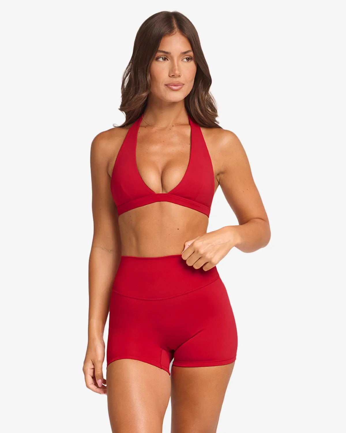 Serenity Celine Crop | Chilli sold by CSB product image thumbnail 3